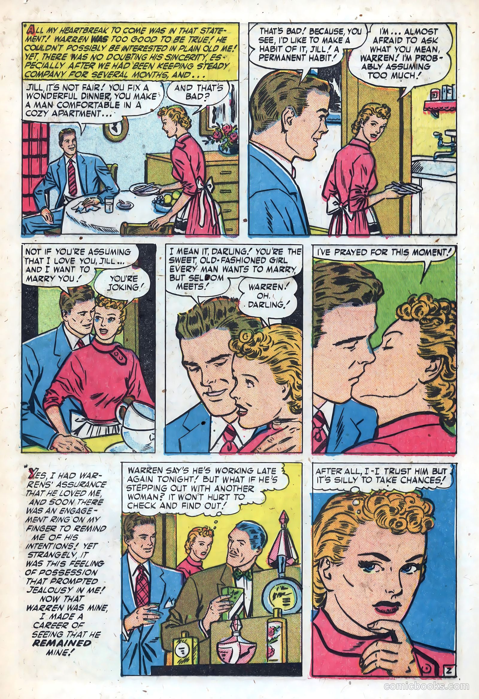 New Romances #10 (1952) — page 25 of 36