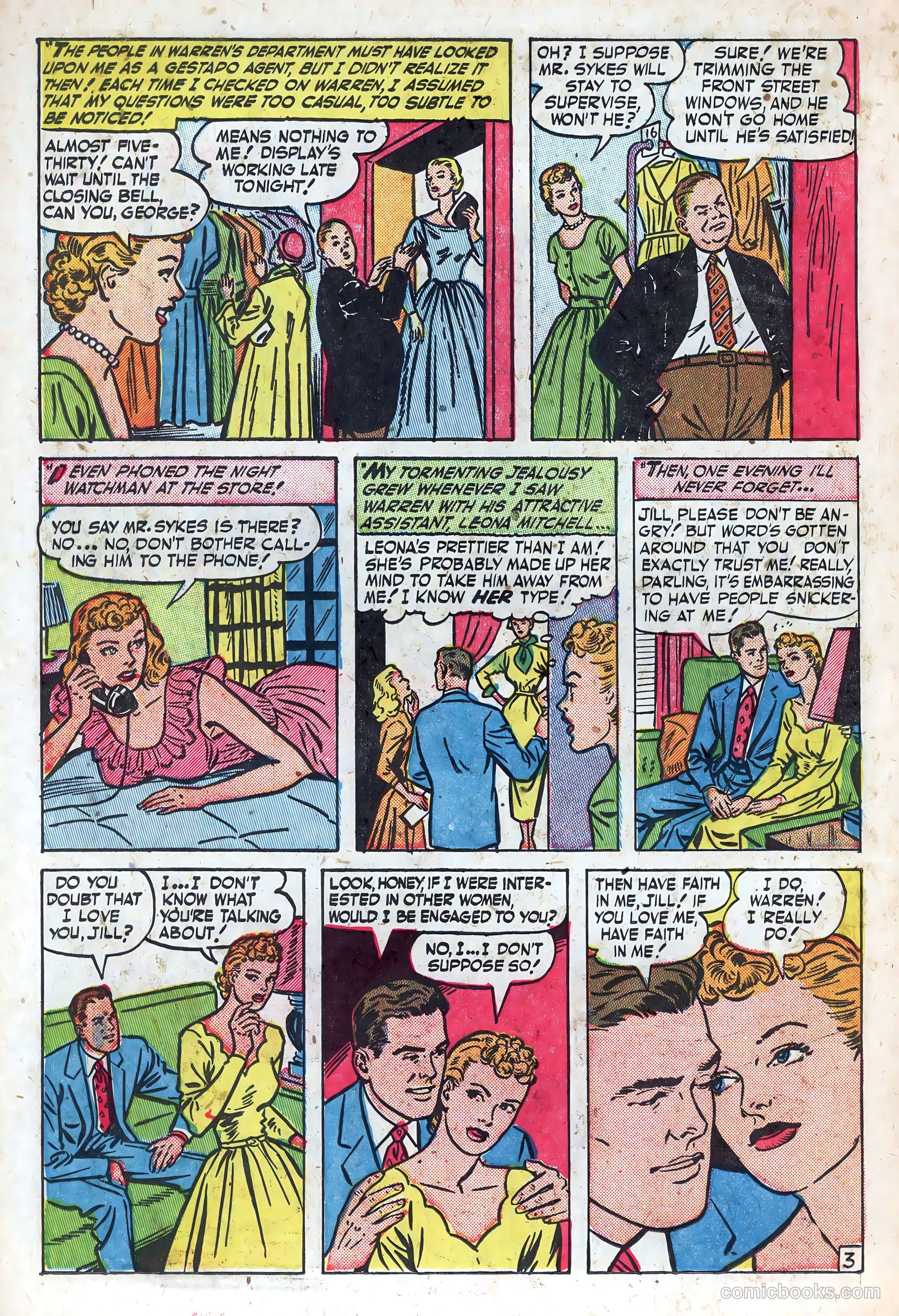 New Romances #10 (1952) — page 26 of 36