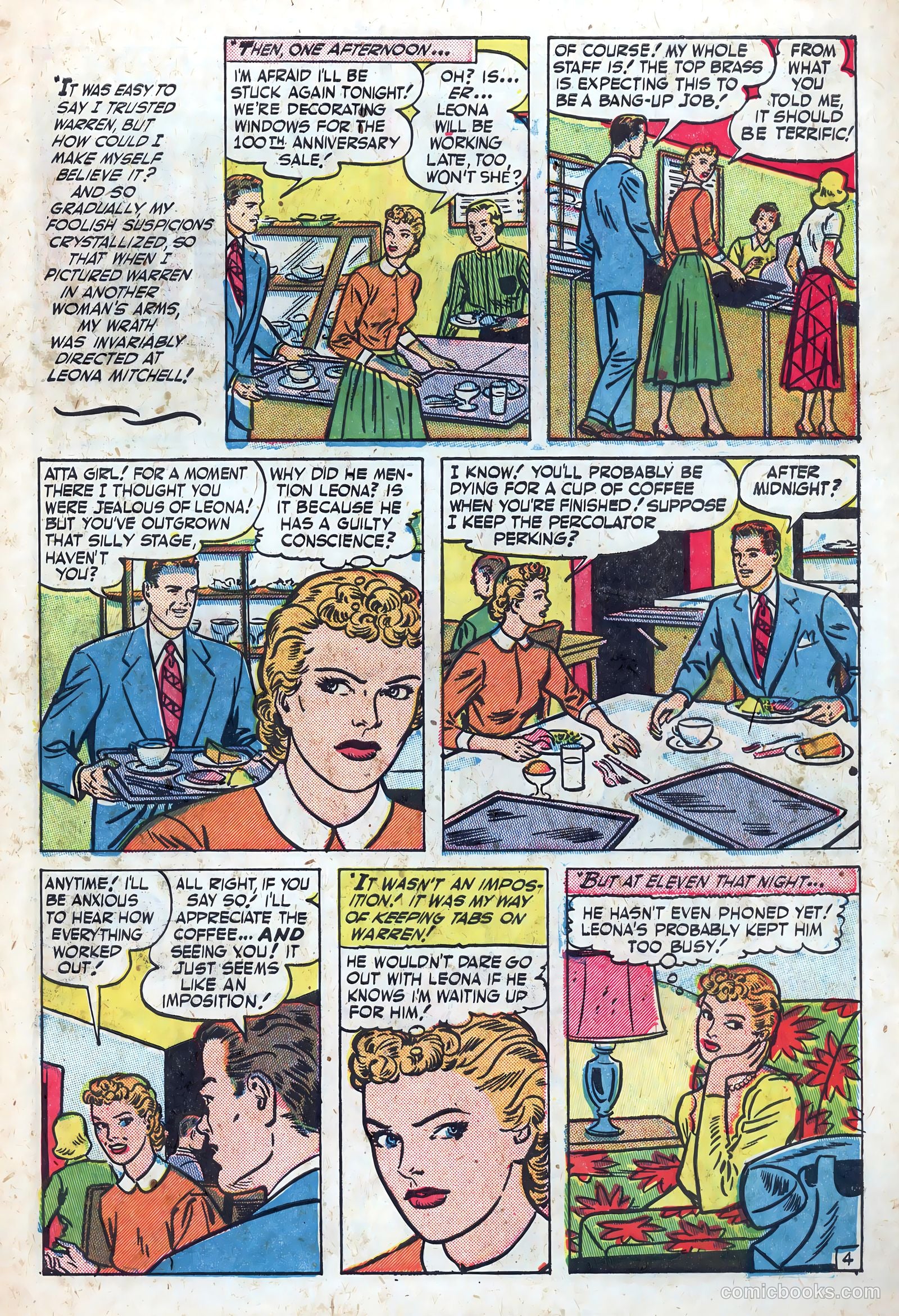 New Romances #10 (1952) — page 27 of 36