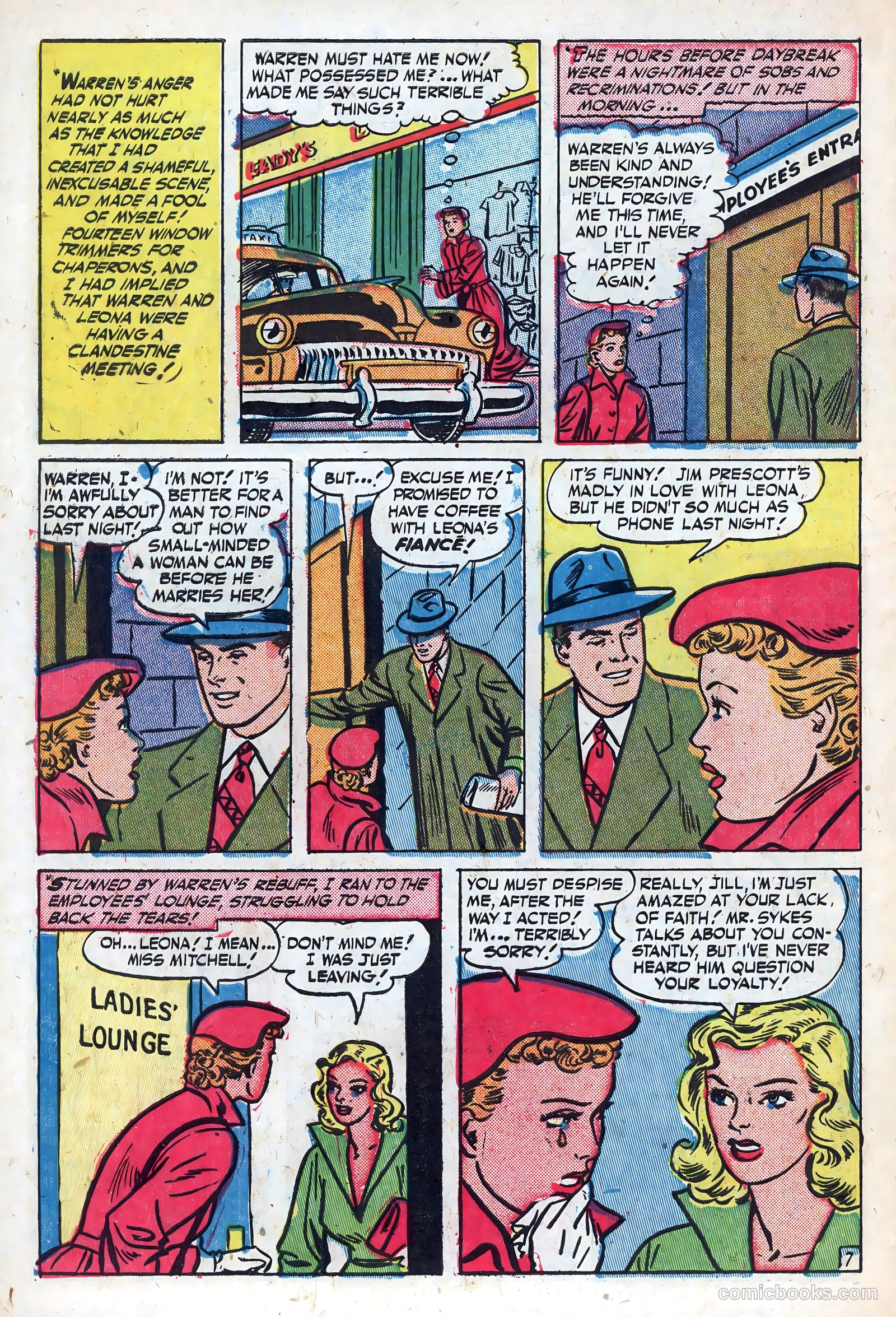 New Romances #10 (1952) — page 30 of 36