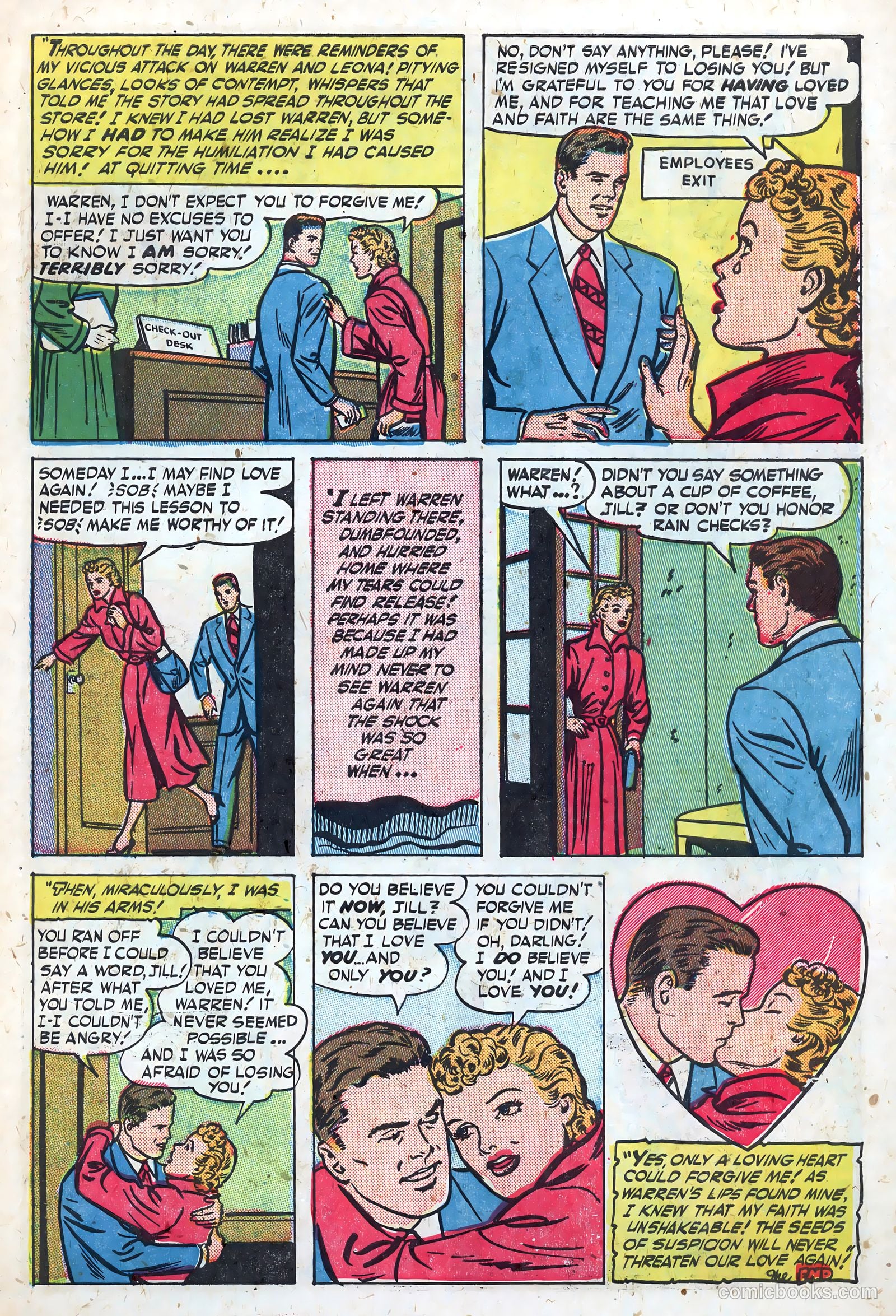 New Romances #10 (1952) — page 31 of 36
