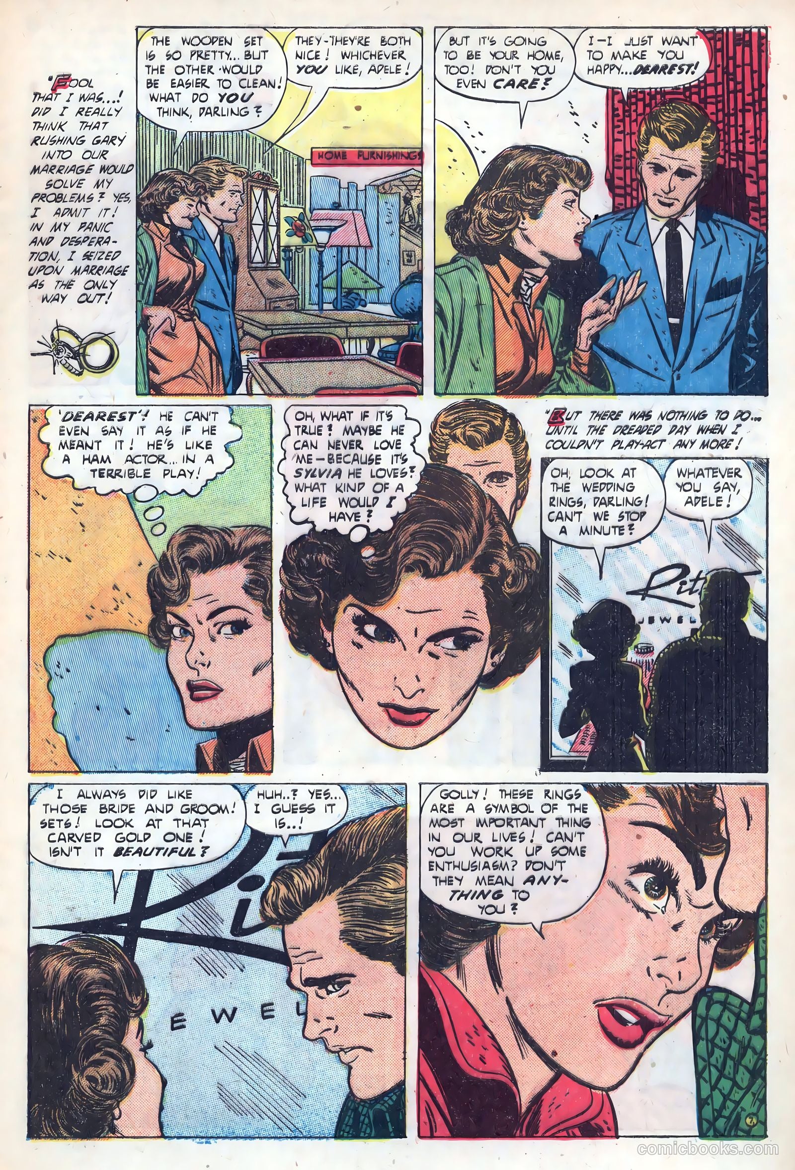 New Romances #11 (1952) — page 9 of 36