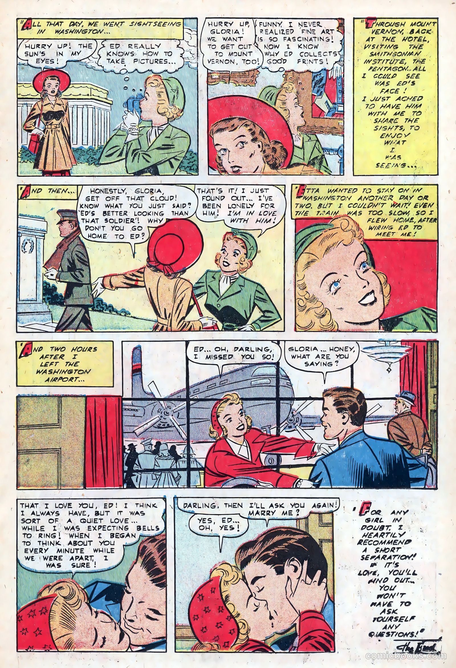 New Romances #11 (1952) — page 15 of 36
