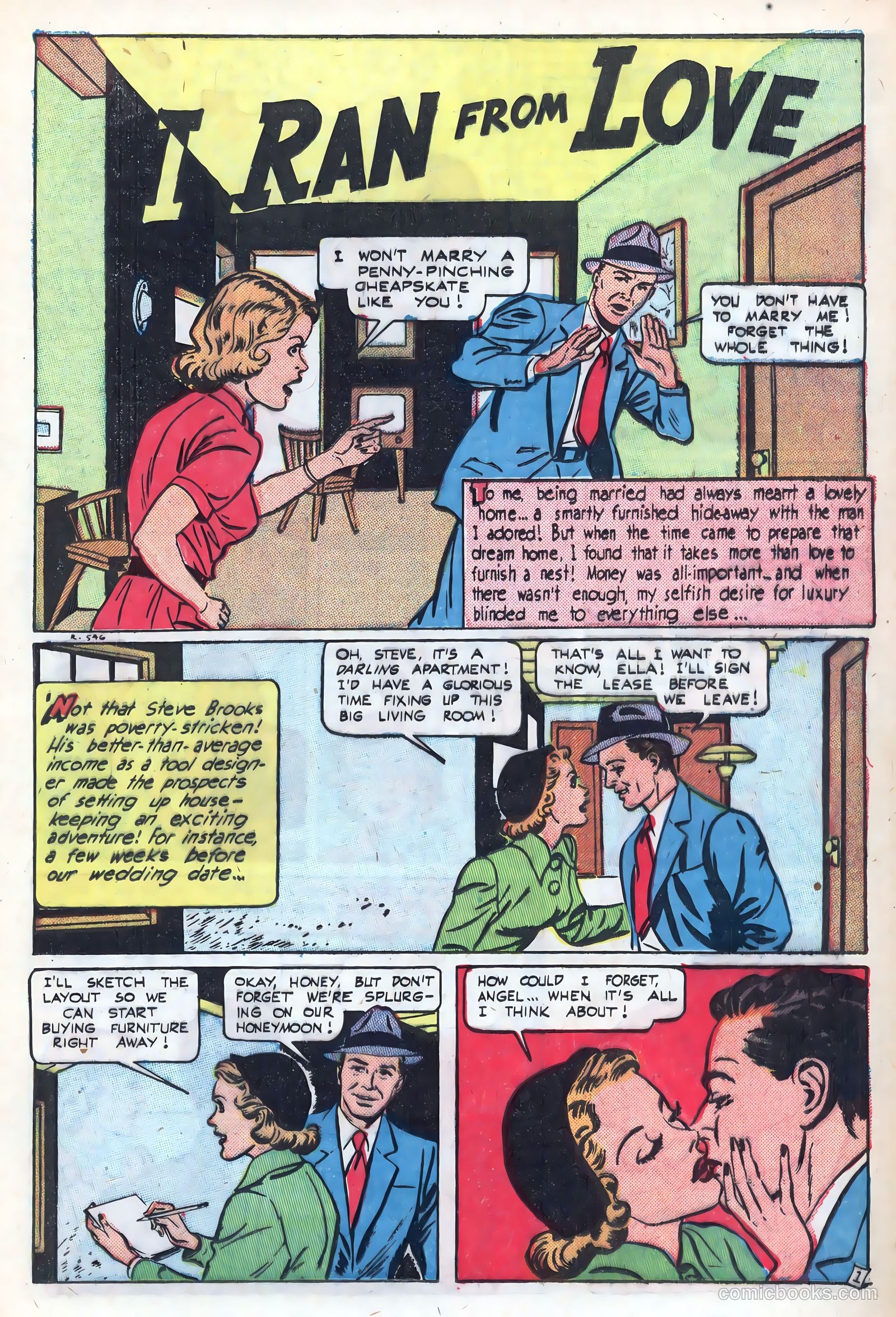 New Romances #11 (1952) — page 25 of 36