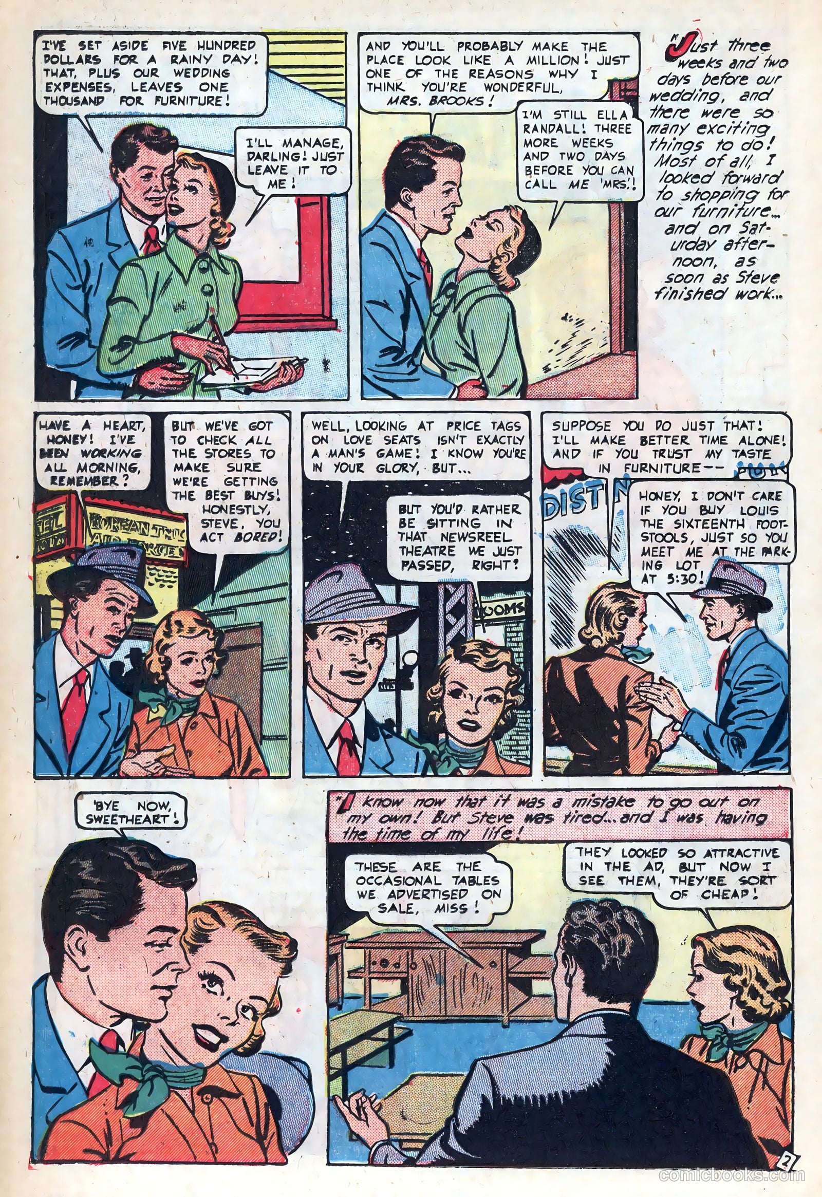 New Romances #11 (1952) — page 26 of 36