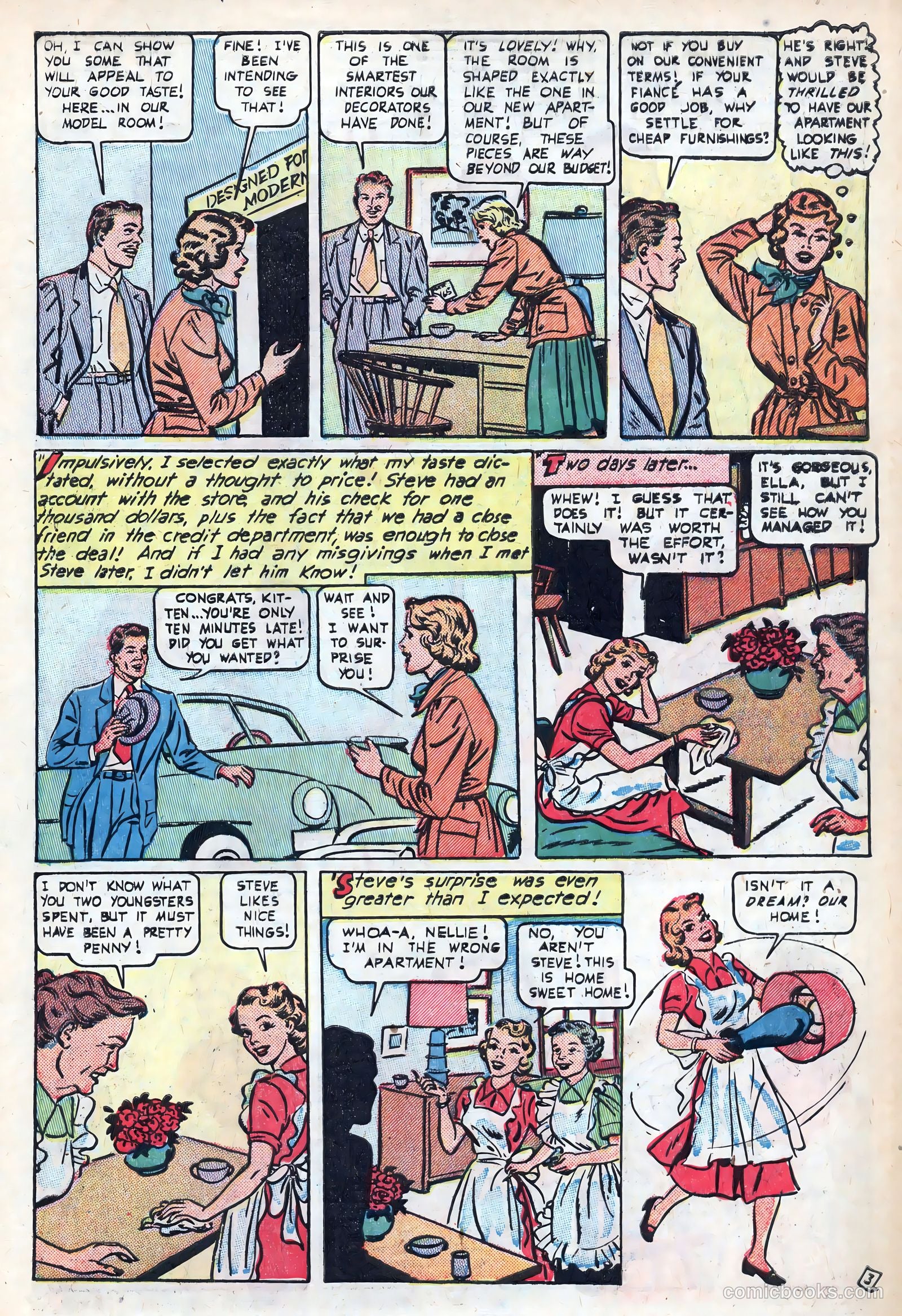 New Romances #11 (1952) — page 27 of 36