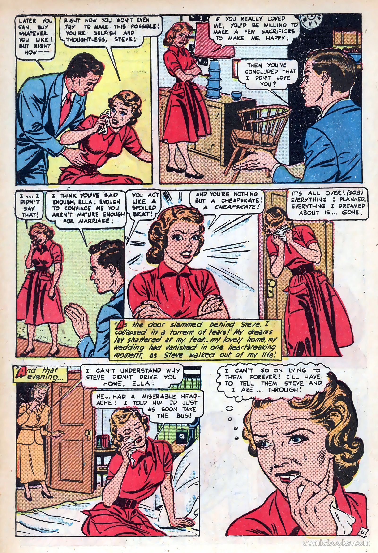 New Romances #11 (1952) — page 30 of 36