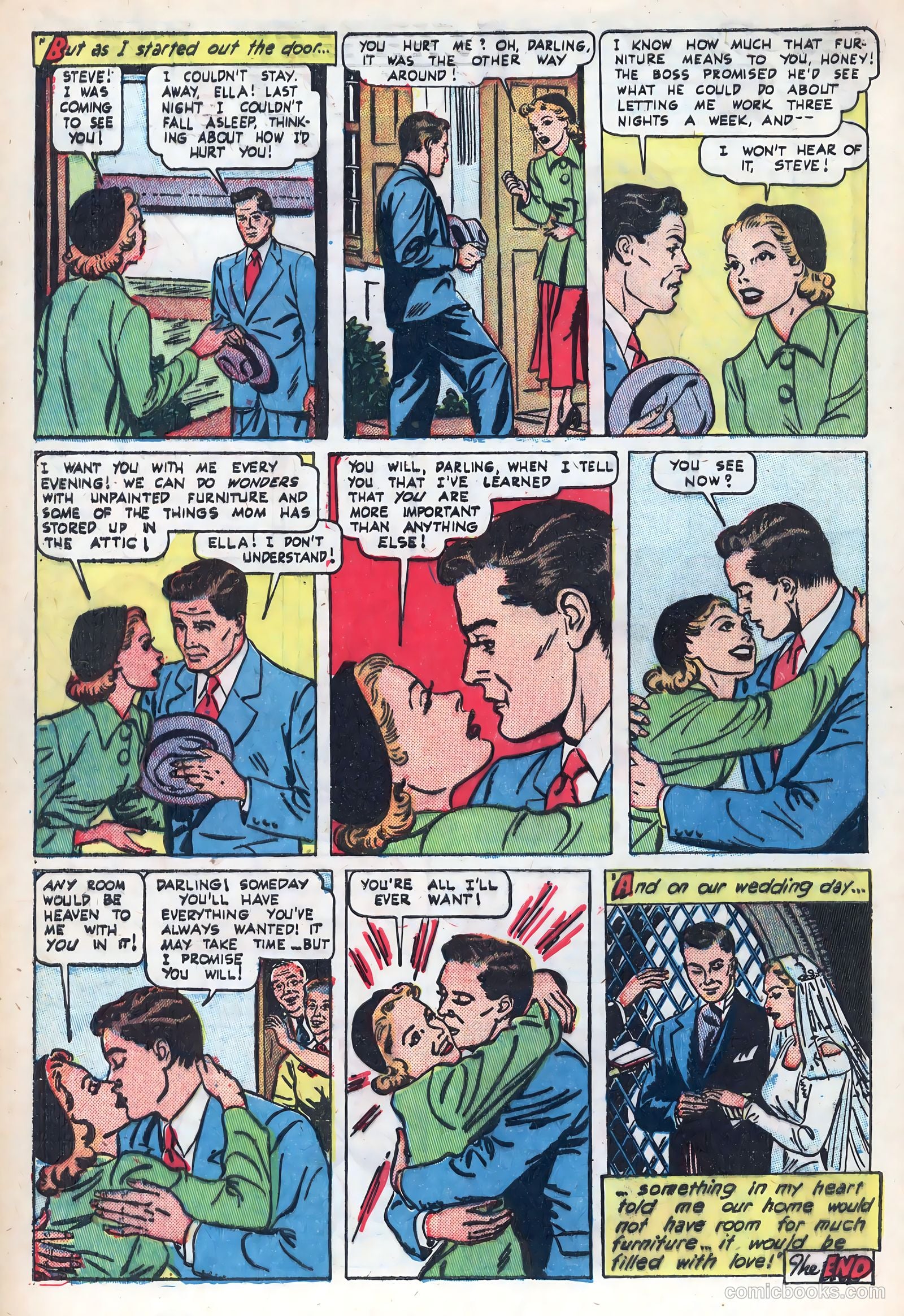 New Romances #11 (1952) — page 32 of 36