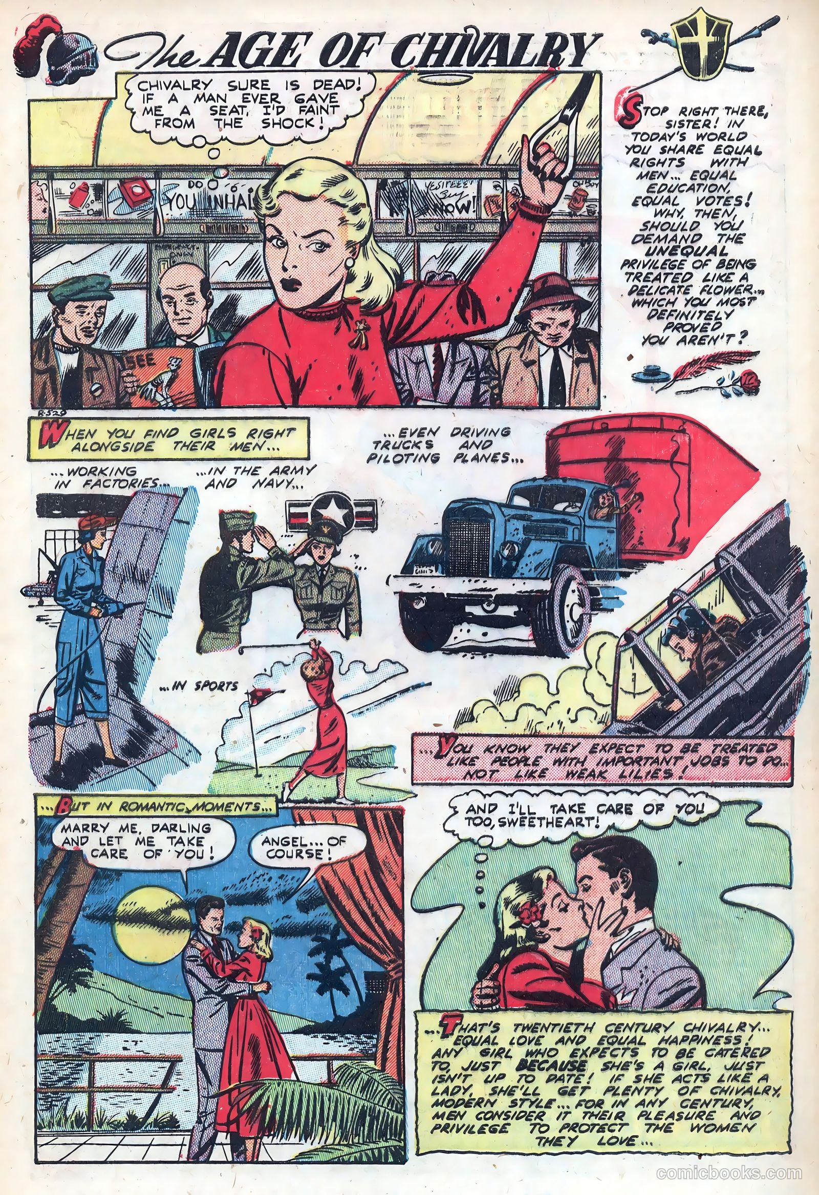 New Romances #11 (1952) — page 33 of 36