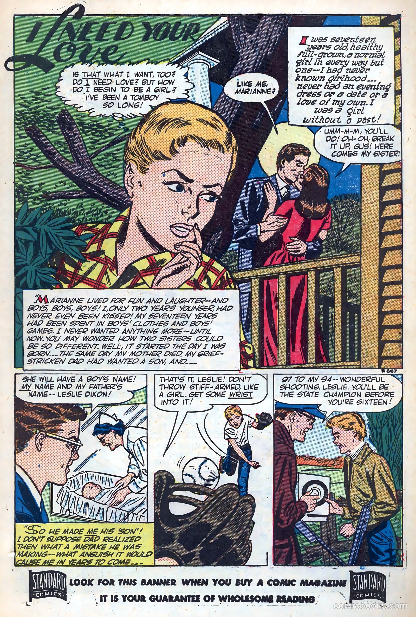 New Romances #12 (1952) — page 3 of 36
