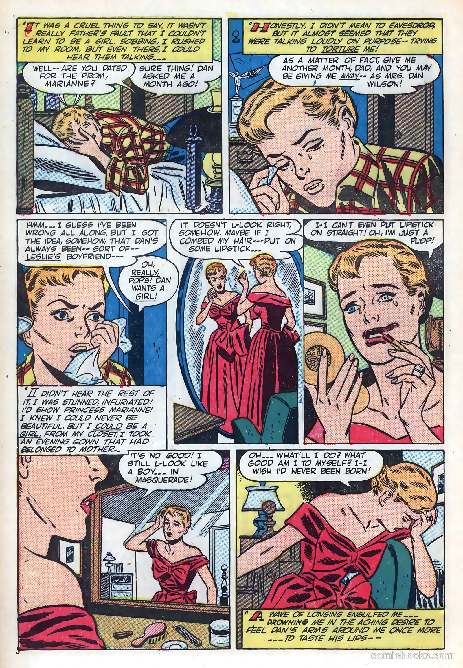New Romances #12 (1952) — page 8 of 36