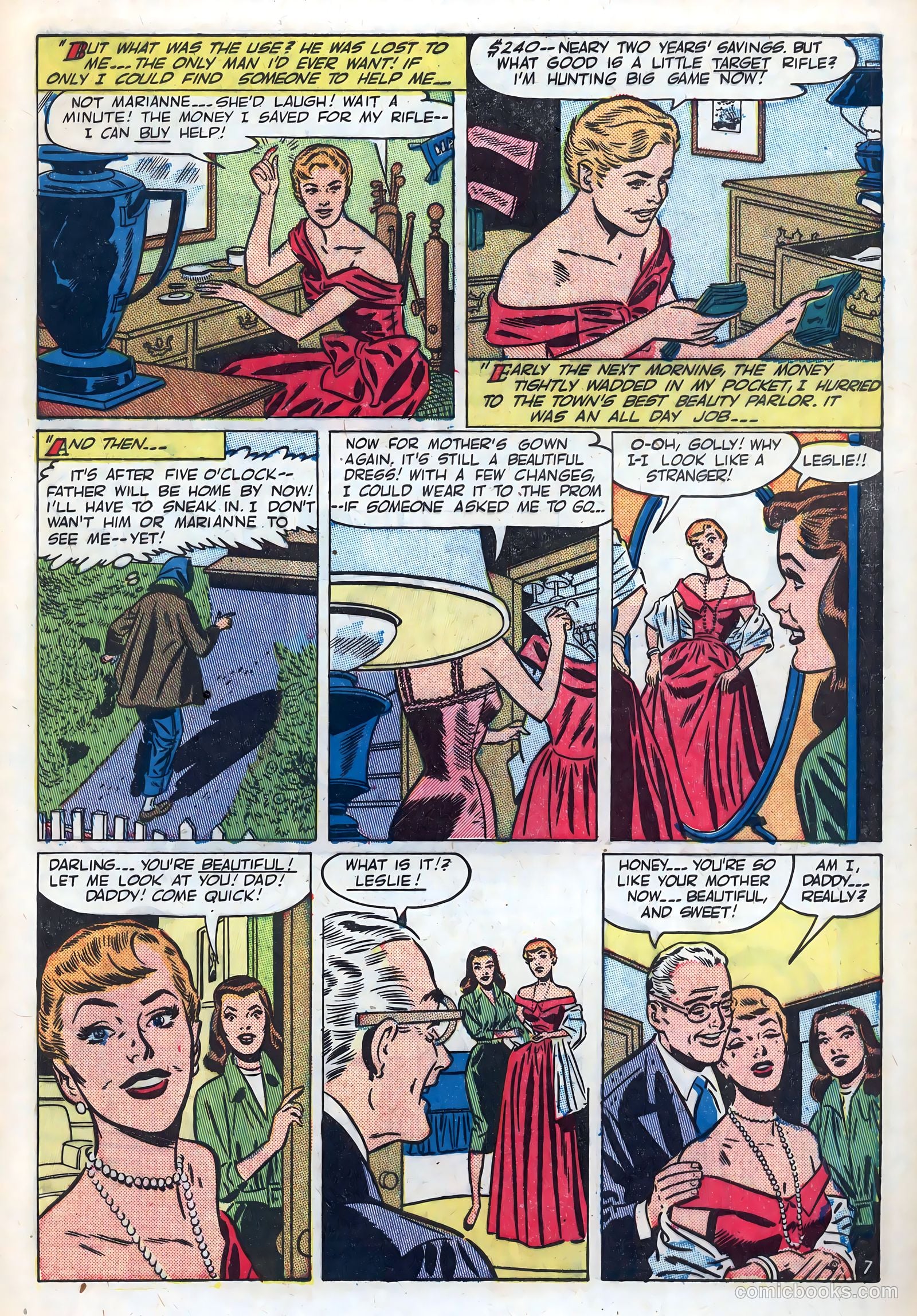 New Romances #12 (1952) — page 9 of 36