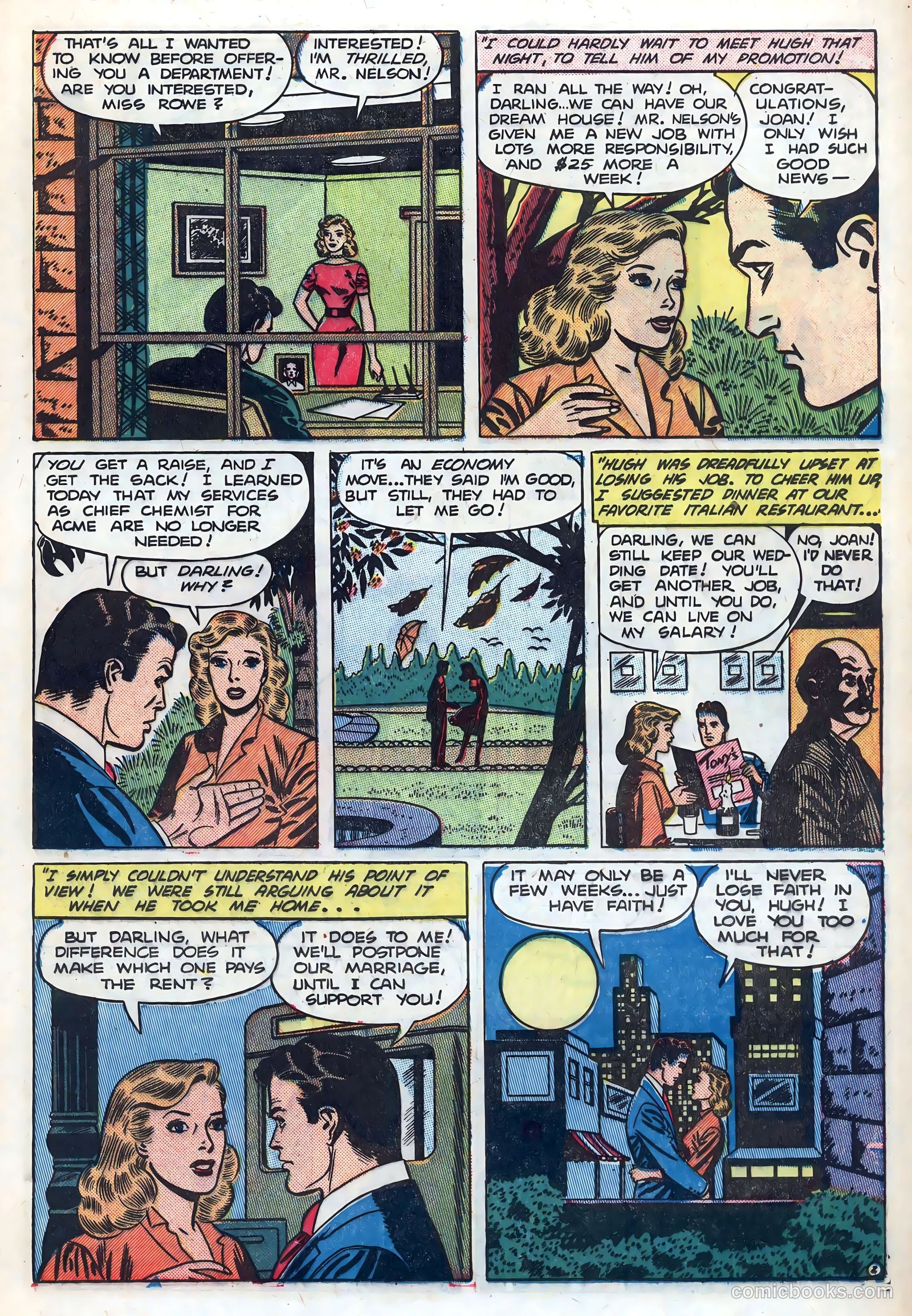 New Romances #12 (1952) — page 13 of 36