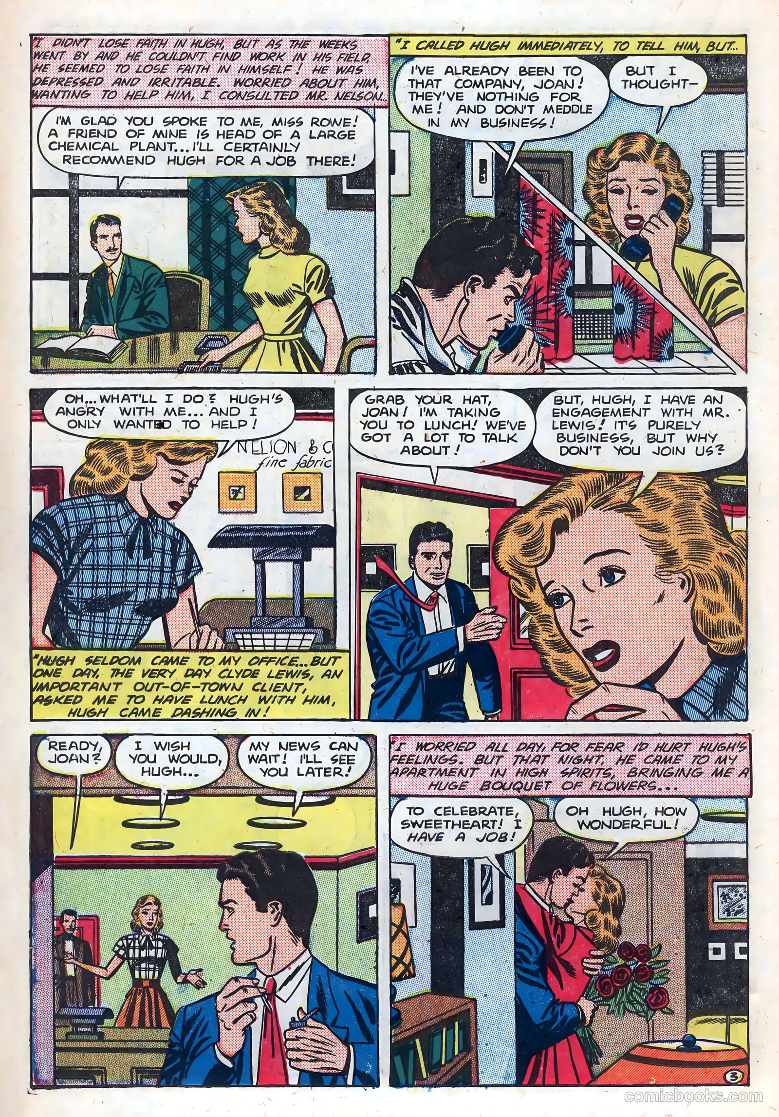 New Romances #12 (1952) — page 14 of 36