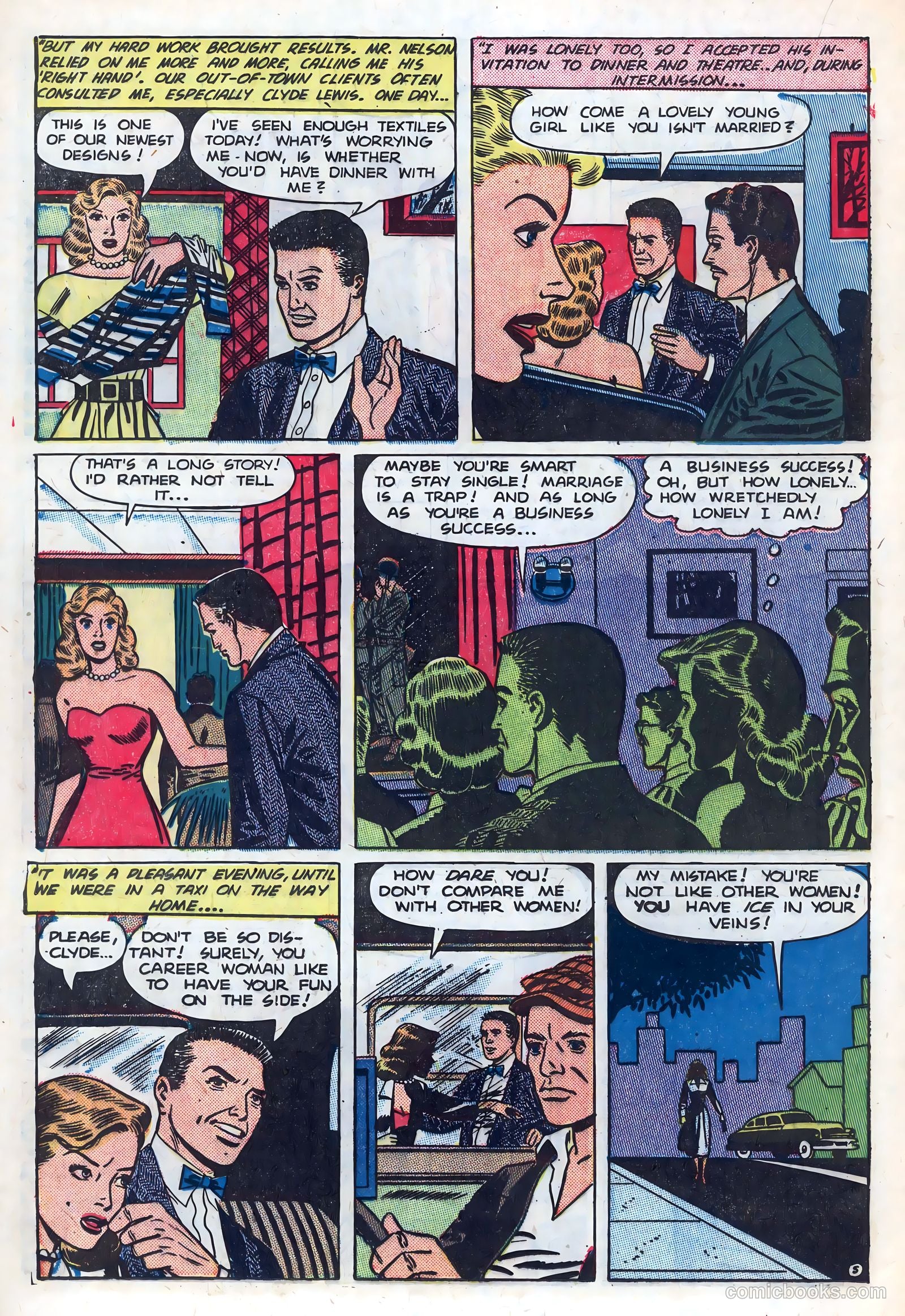 New Romances #12 (1952) — page 16 of 36