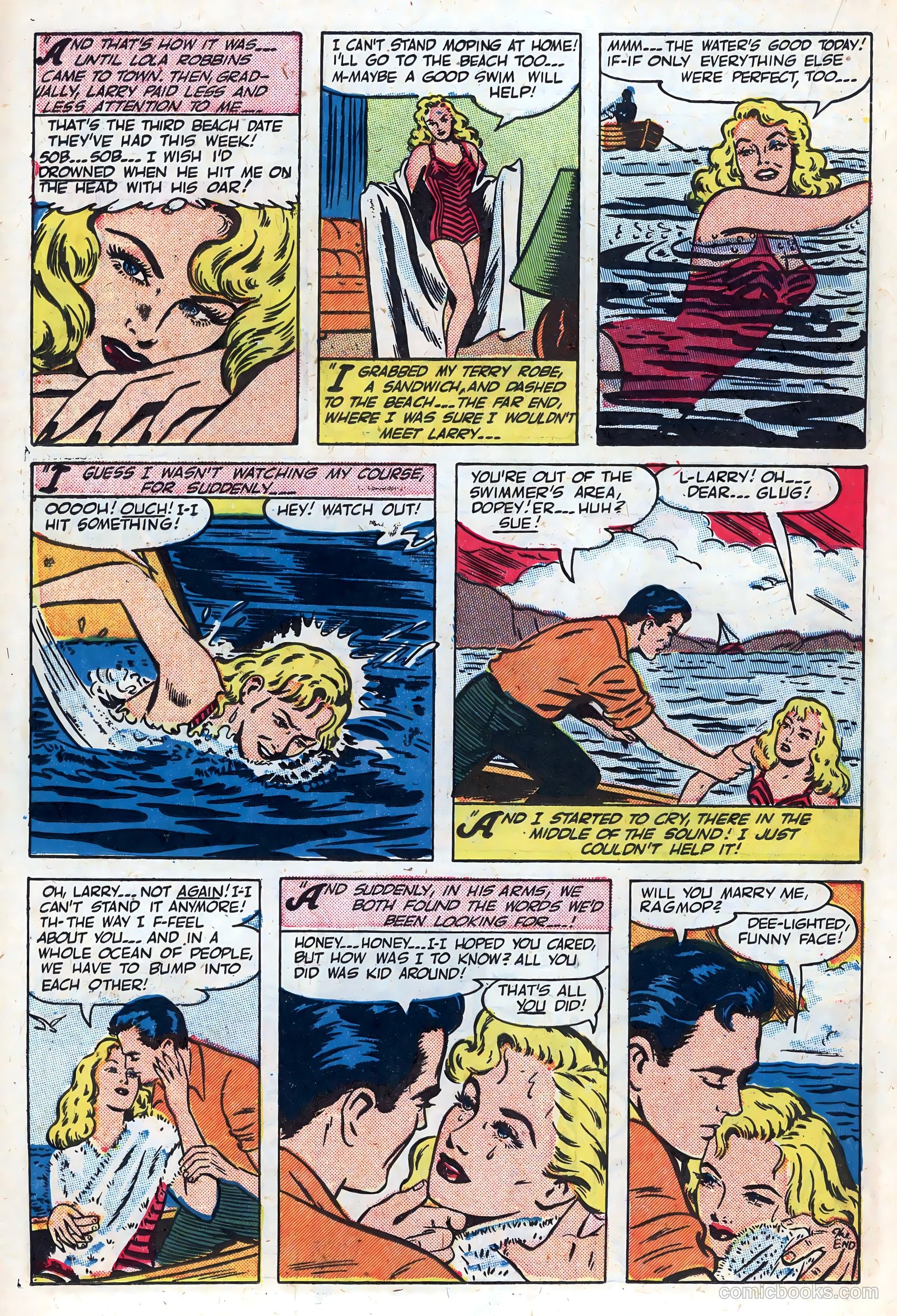 New Romances #12 (1952) — page 22 of 36