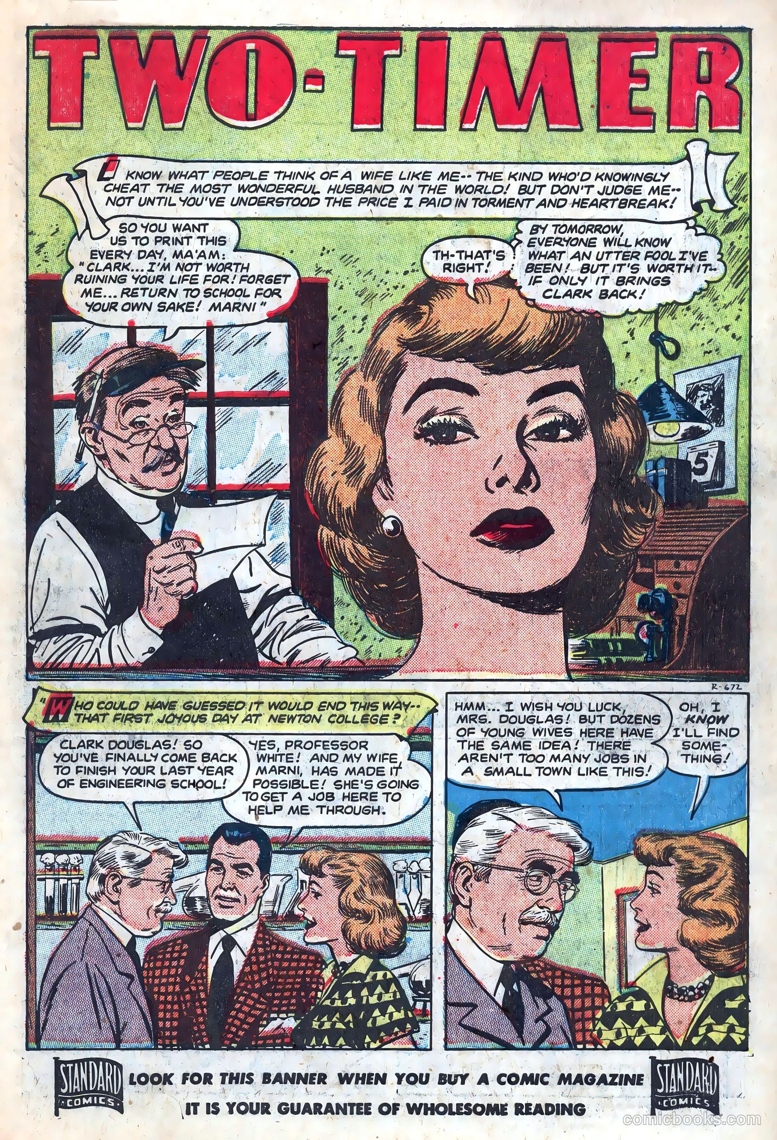 New Romances #13 (1952) — page 3 of 36