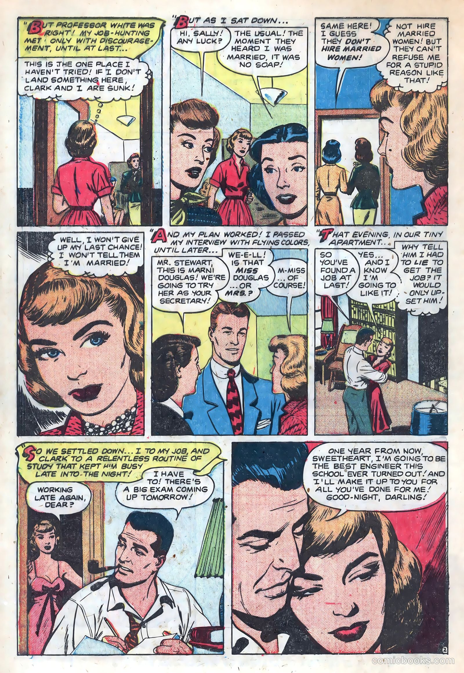 New Romances #13 (1952) — page 4 of 36