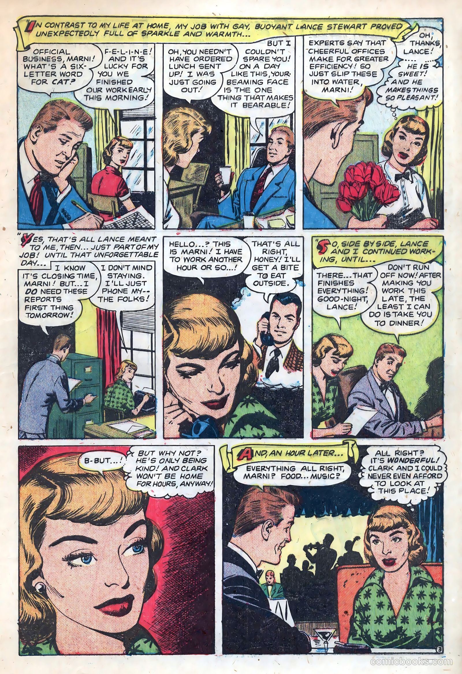 New Romances #13 (1952) — page 5 of 36