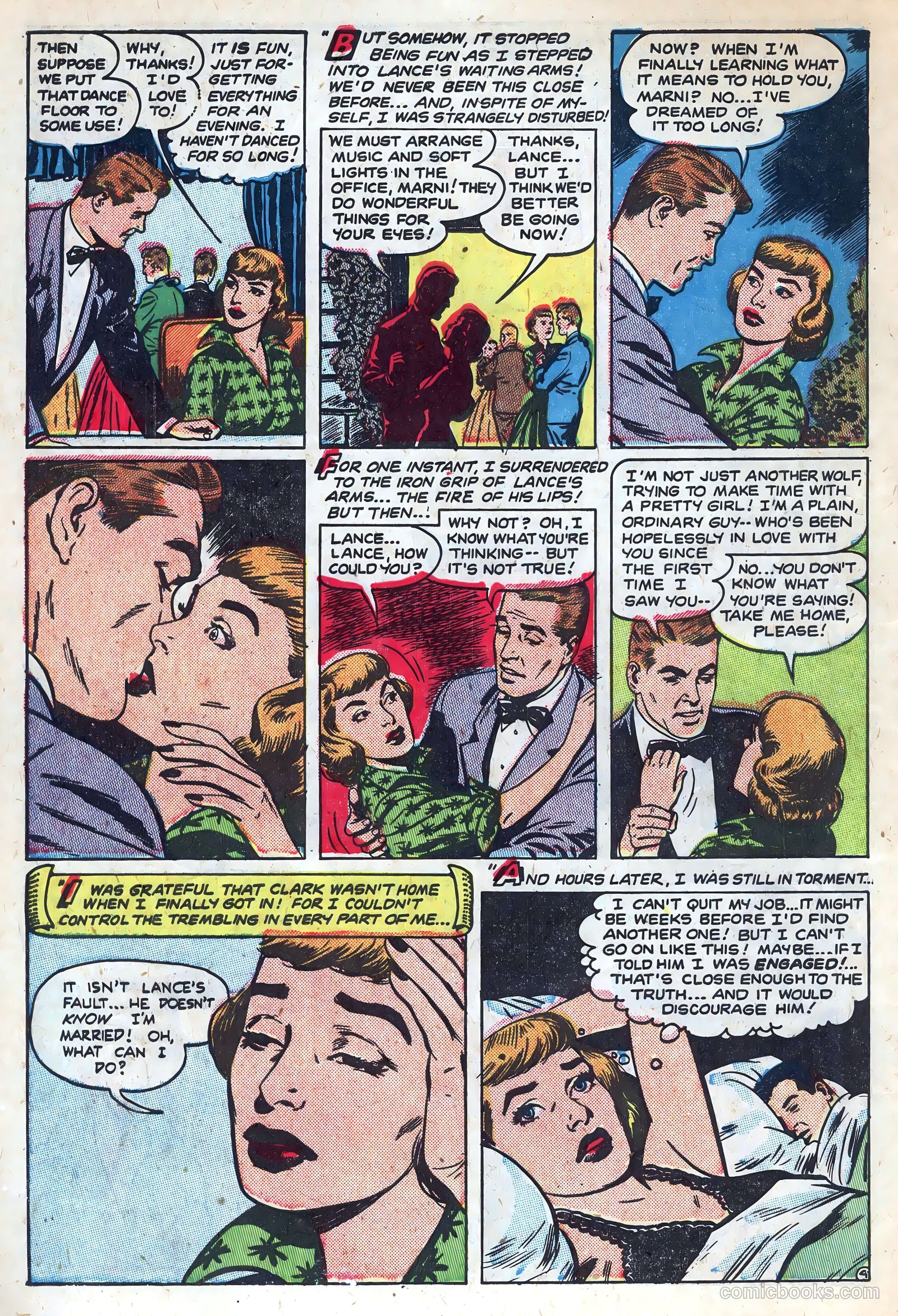 New Romances #13 (1952) — page 6 of 36