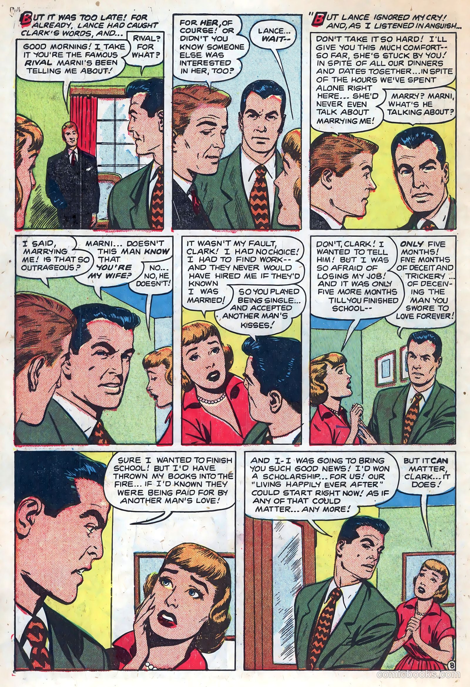 New Romances #13 (1952) — page 10 of 36