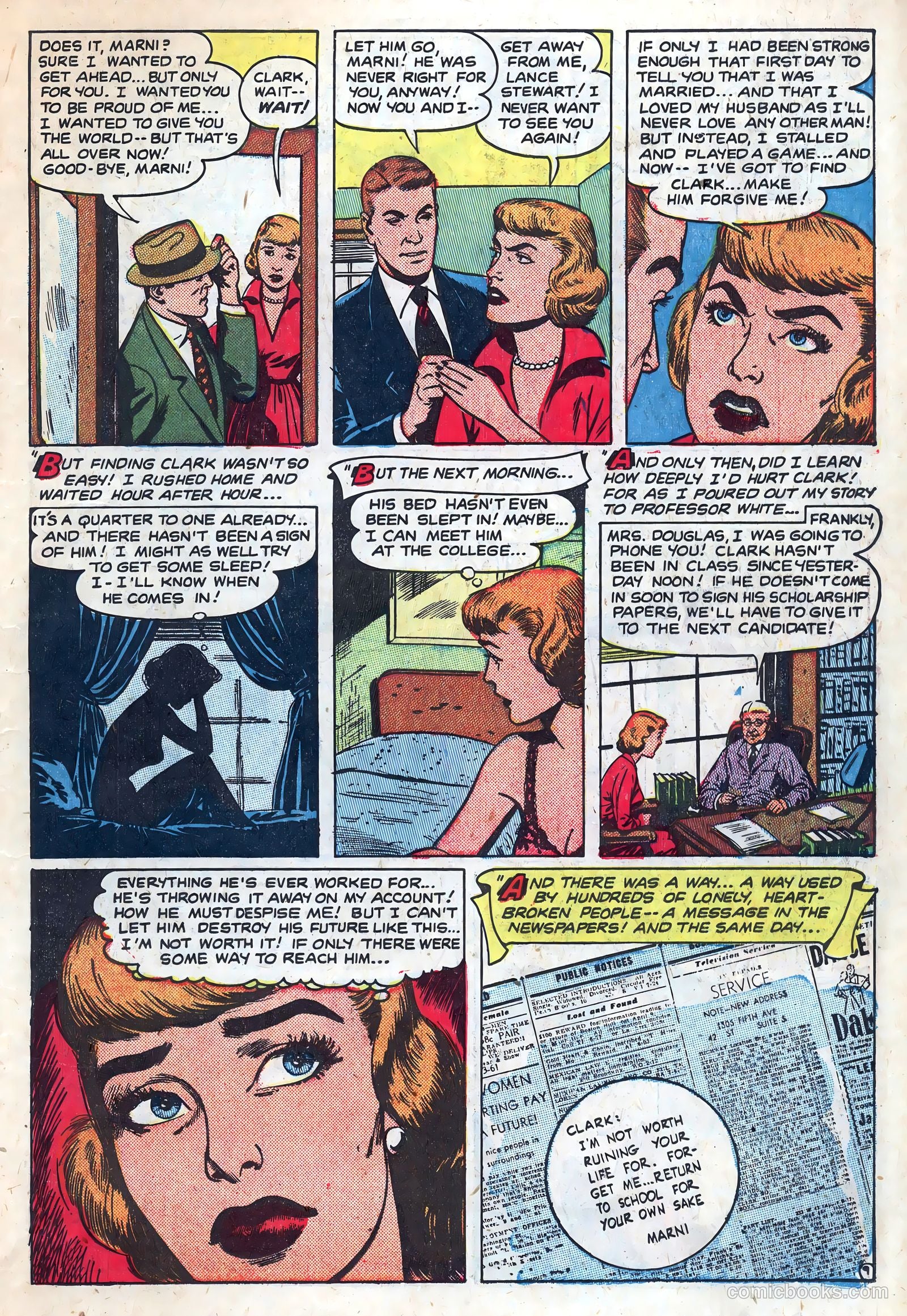 New Romances #13 (1952) — page 11 of 36