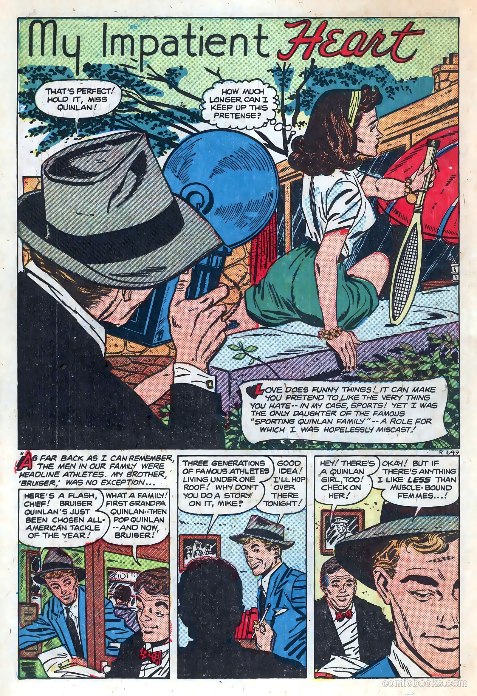New Romances #13 (1952) — page 14 of 36