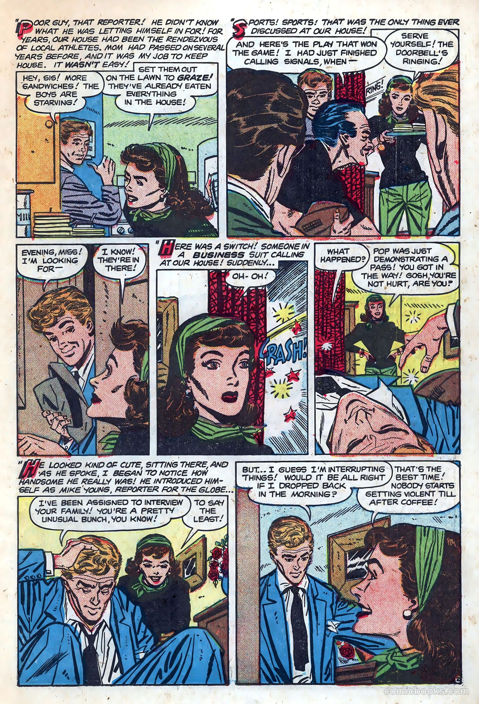 New Romances #13 (1952) — page 15 of 36