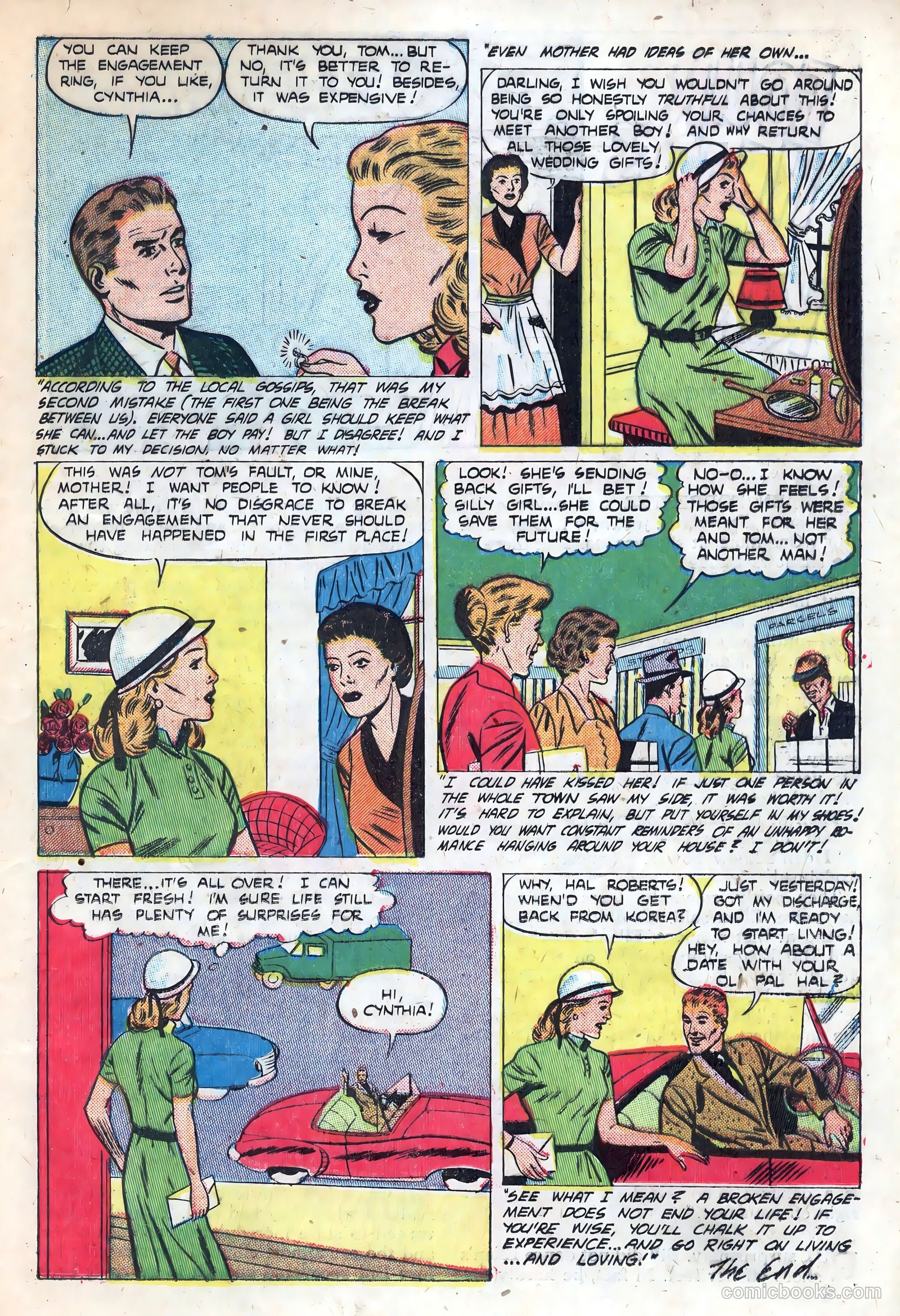 New Romances #13 (1952) — page 21 of 36
