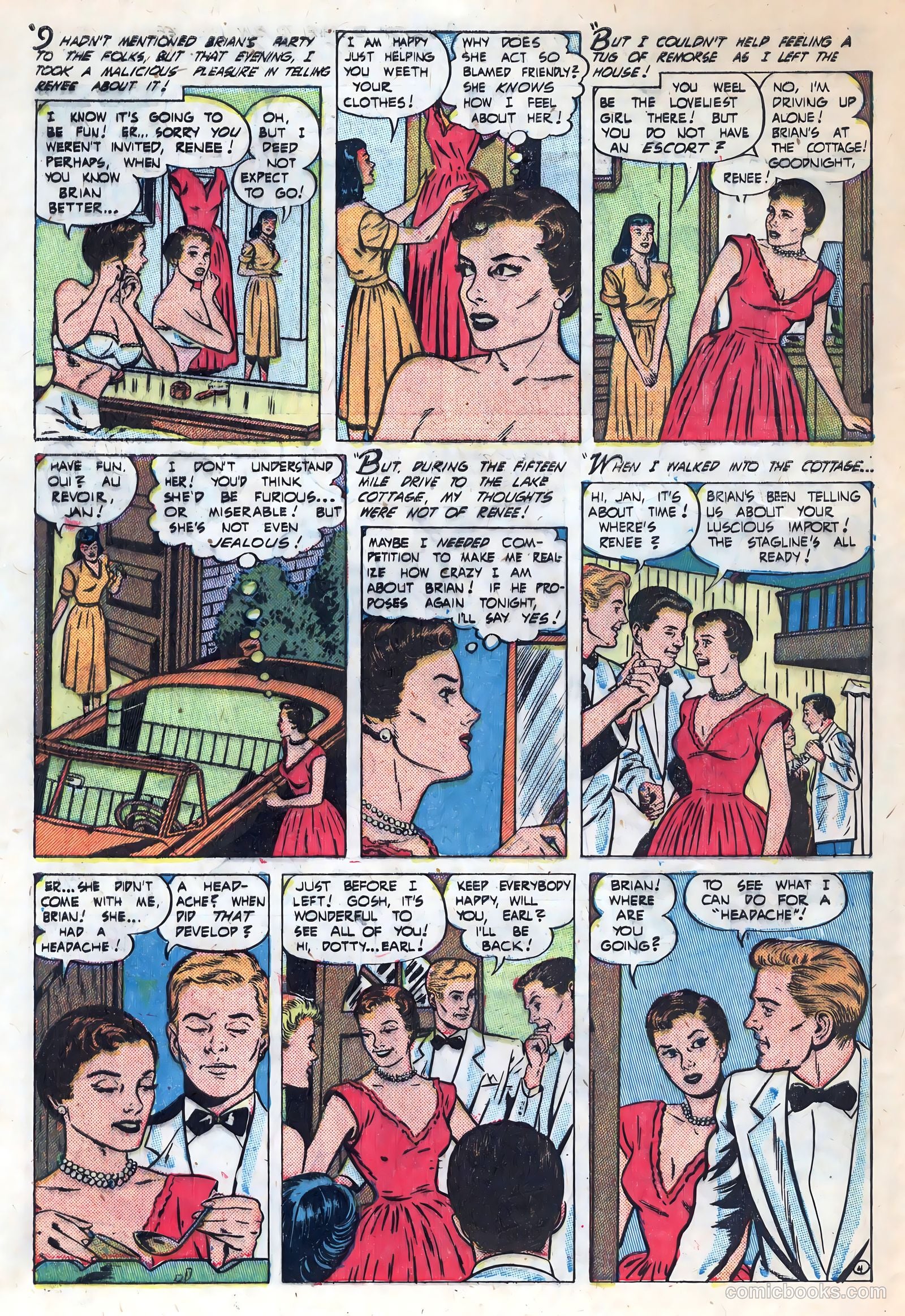 New Romances #13 (1952) — page 28 of 36