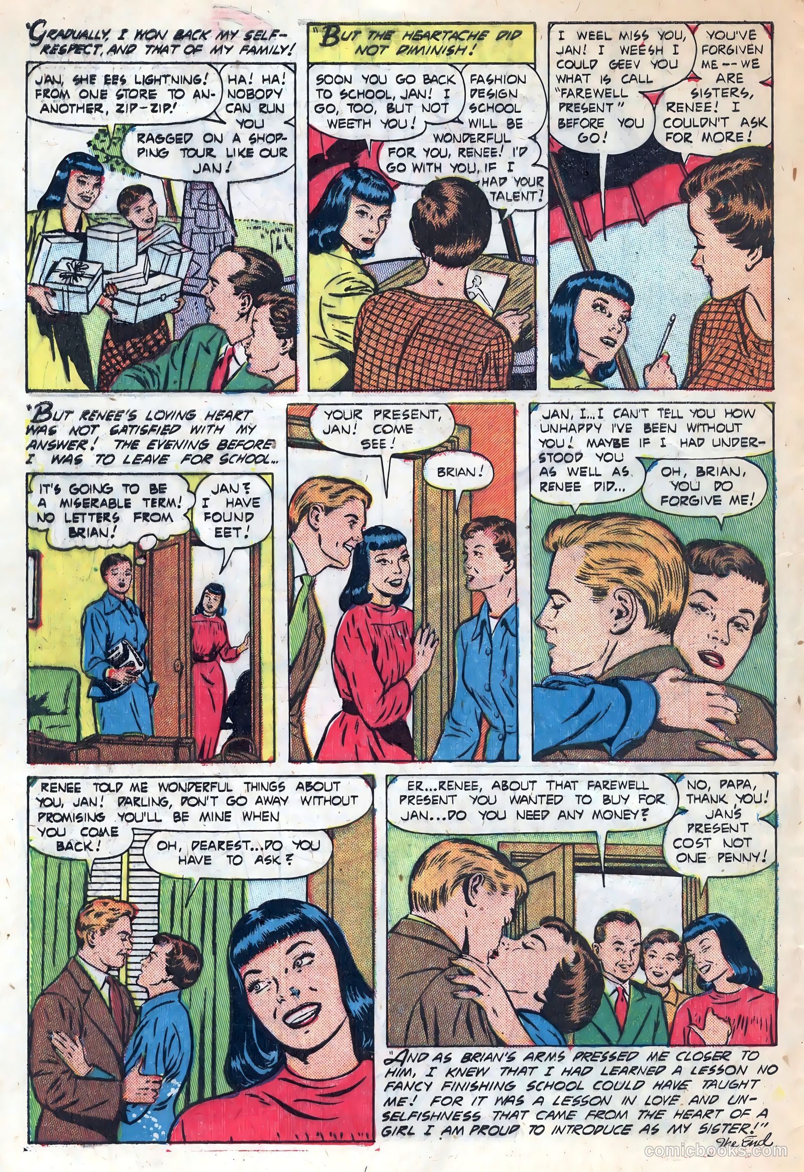 New Romances #13 (1952) — page 32 of 36