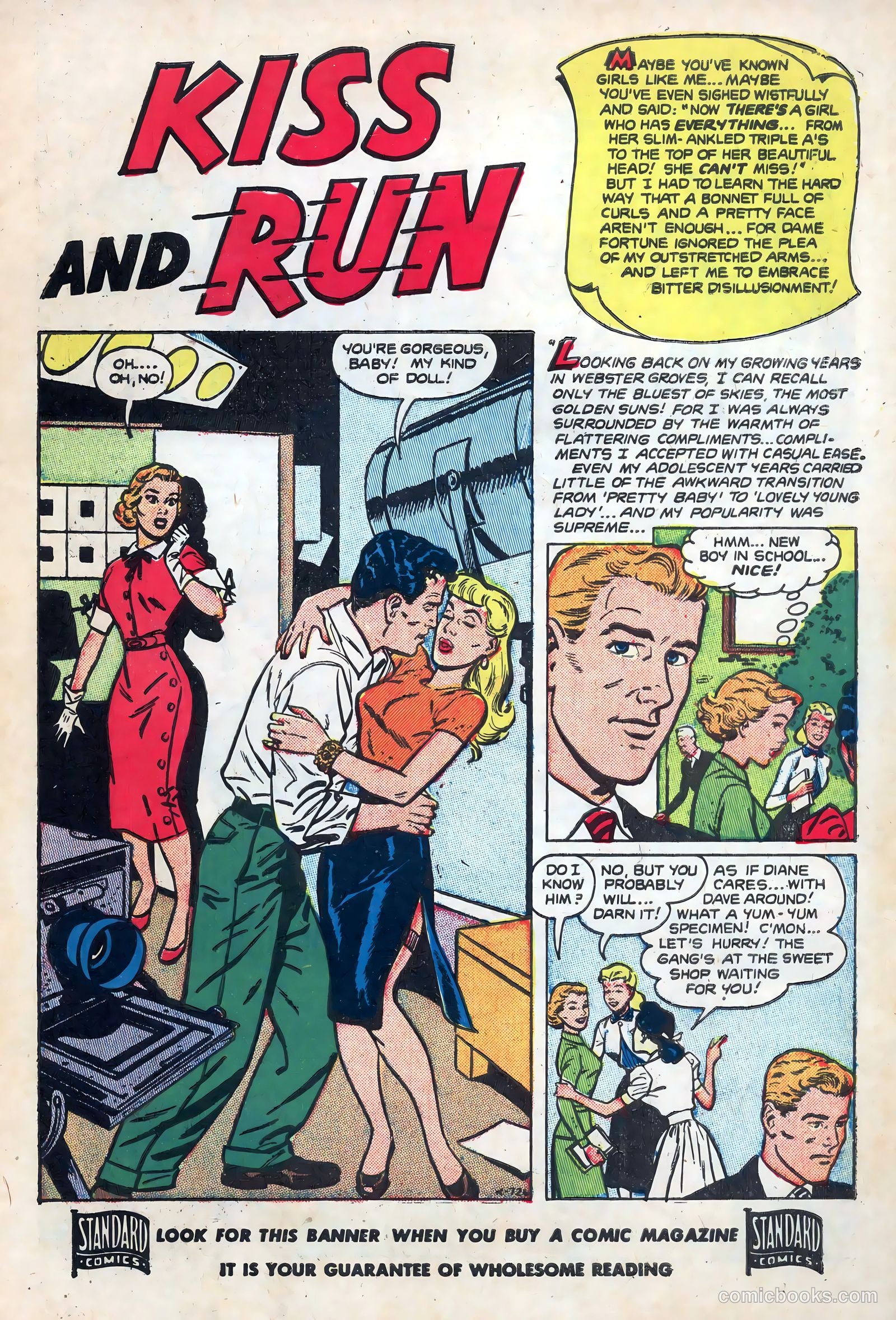 New Romances #14 (1952) — page 3 of 36