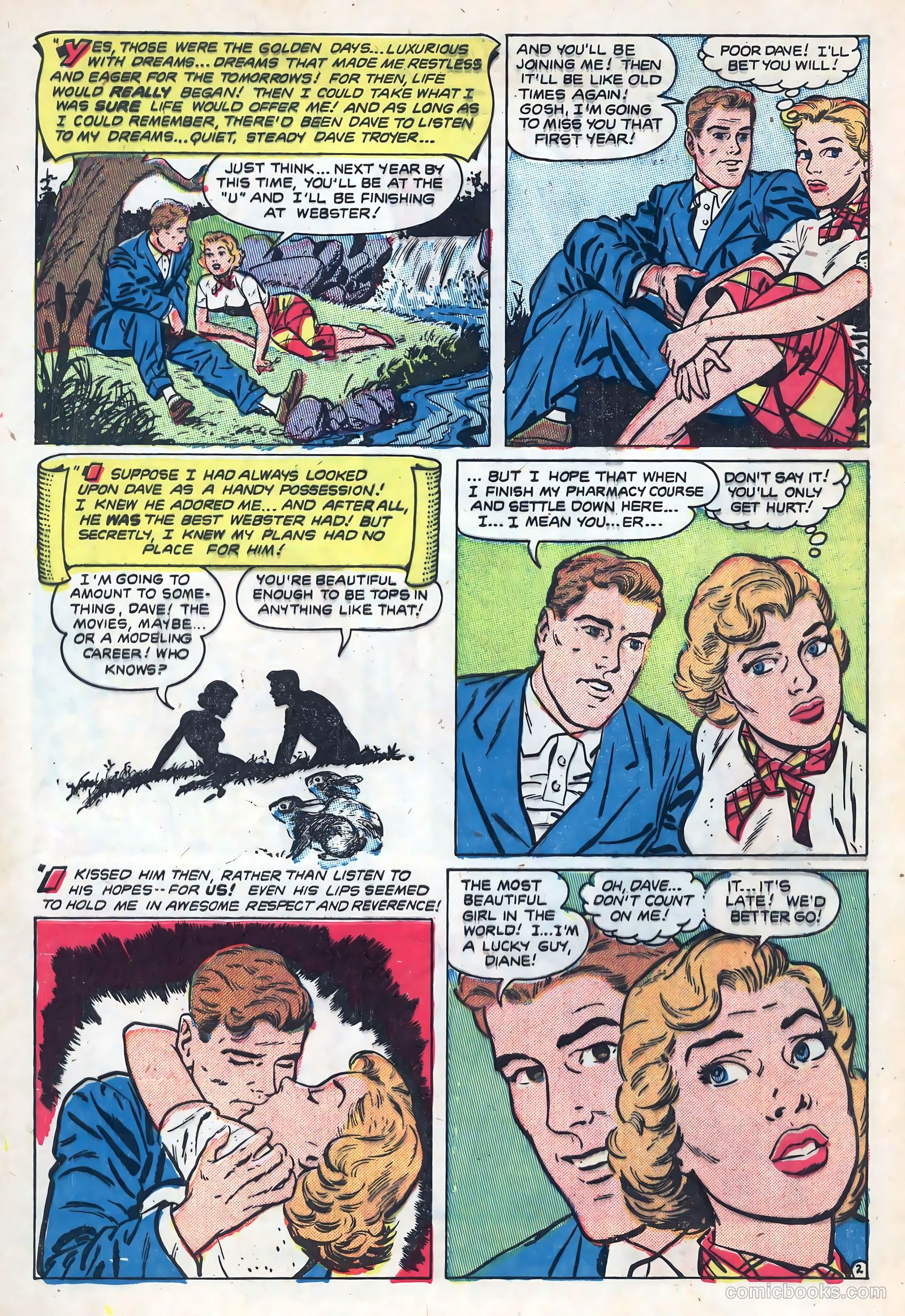 New Romances #14 (1952) — page 4 of 36