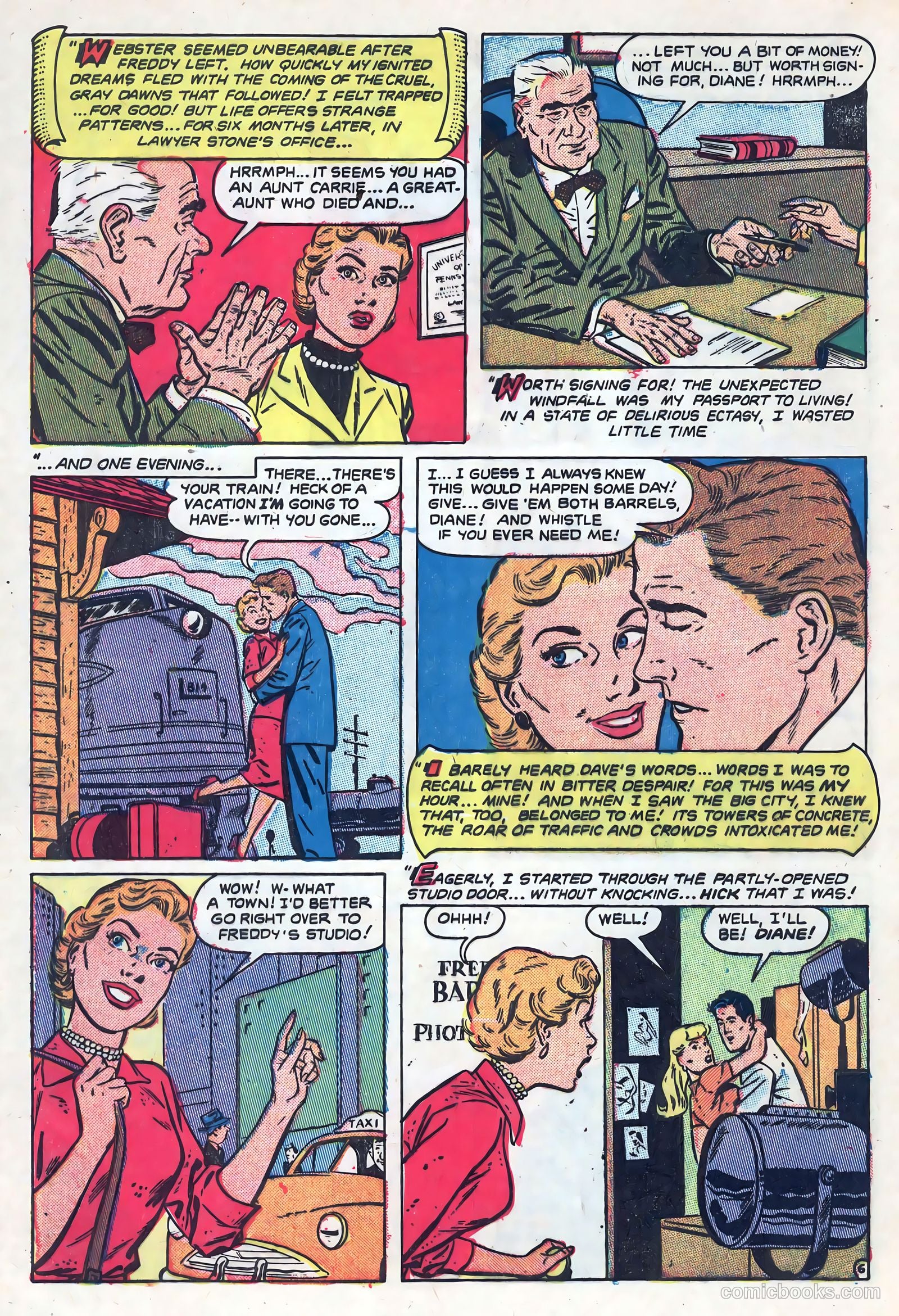 New Romances #14 (1952) — page 8 of 36
