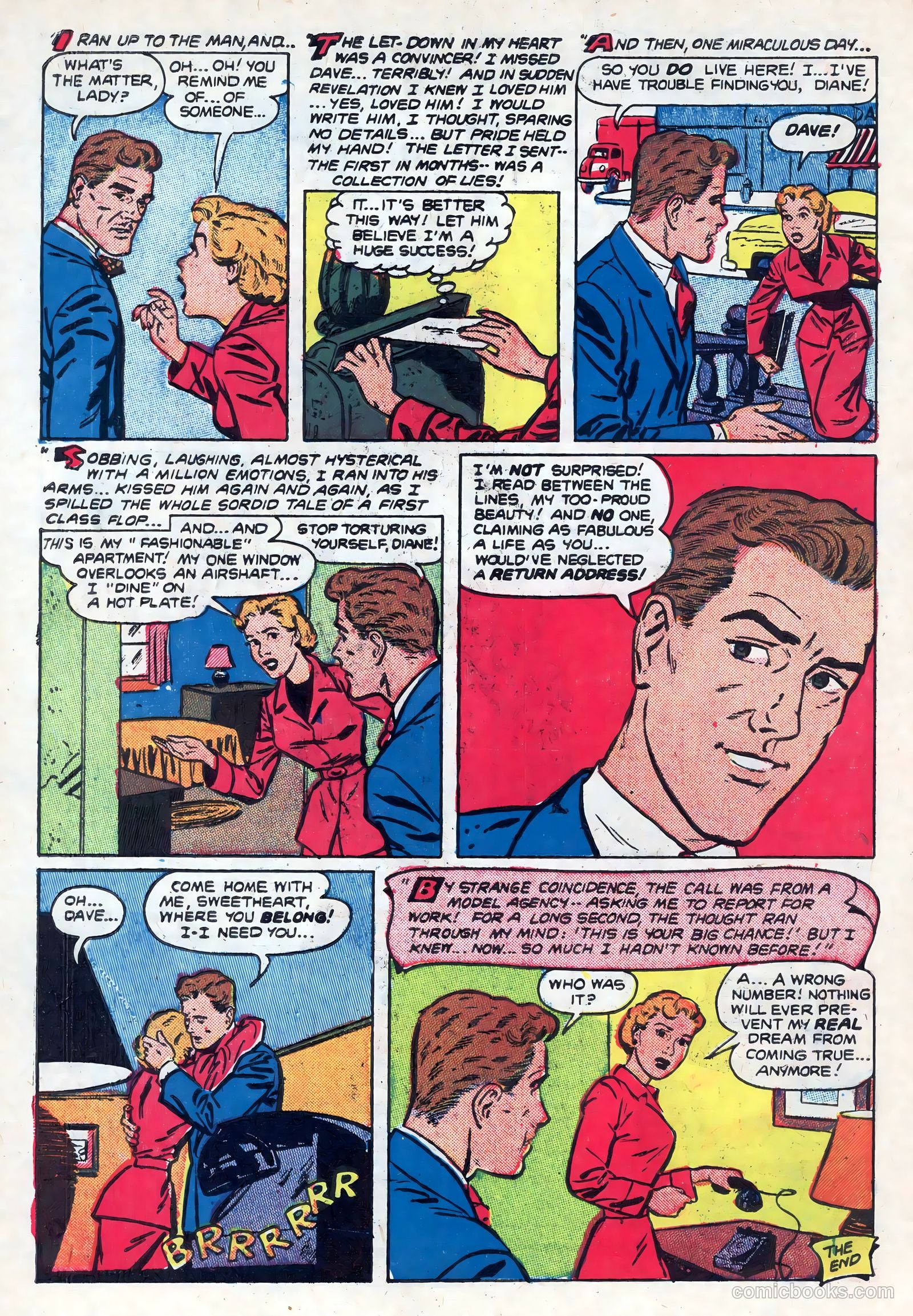 New Romances #14 (1952) — page 10 of 36
