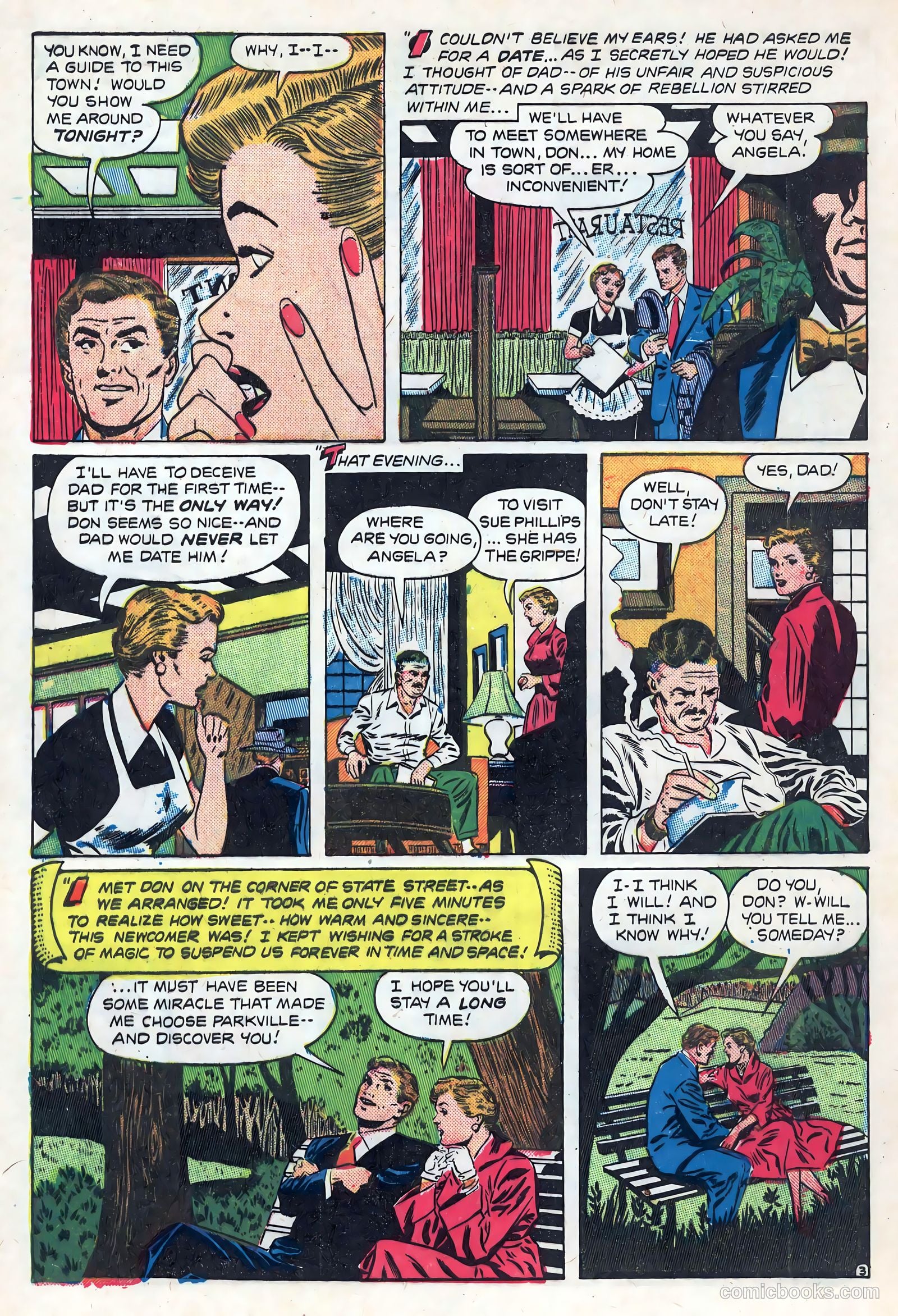 New Romances #14 (1952) — page 28 of 36