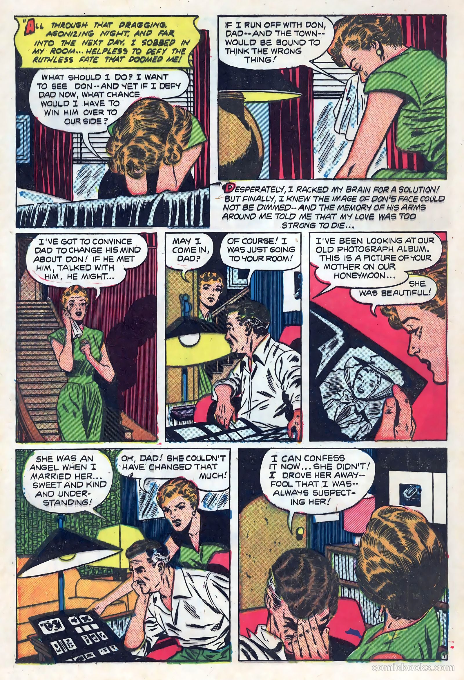 New Romances #14 (1952) — page 32 of 36