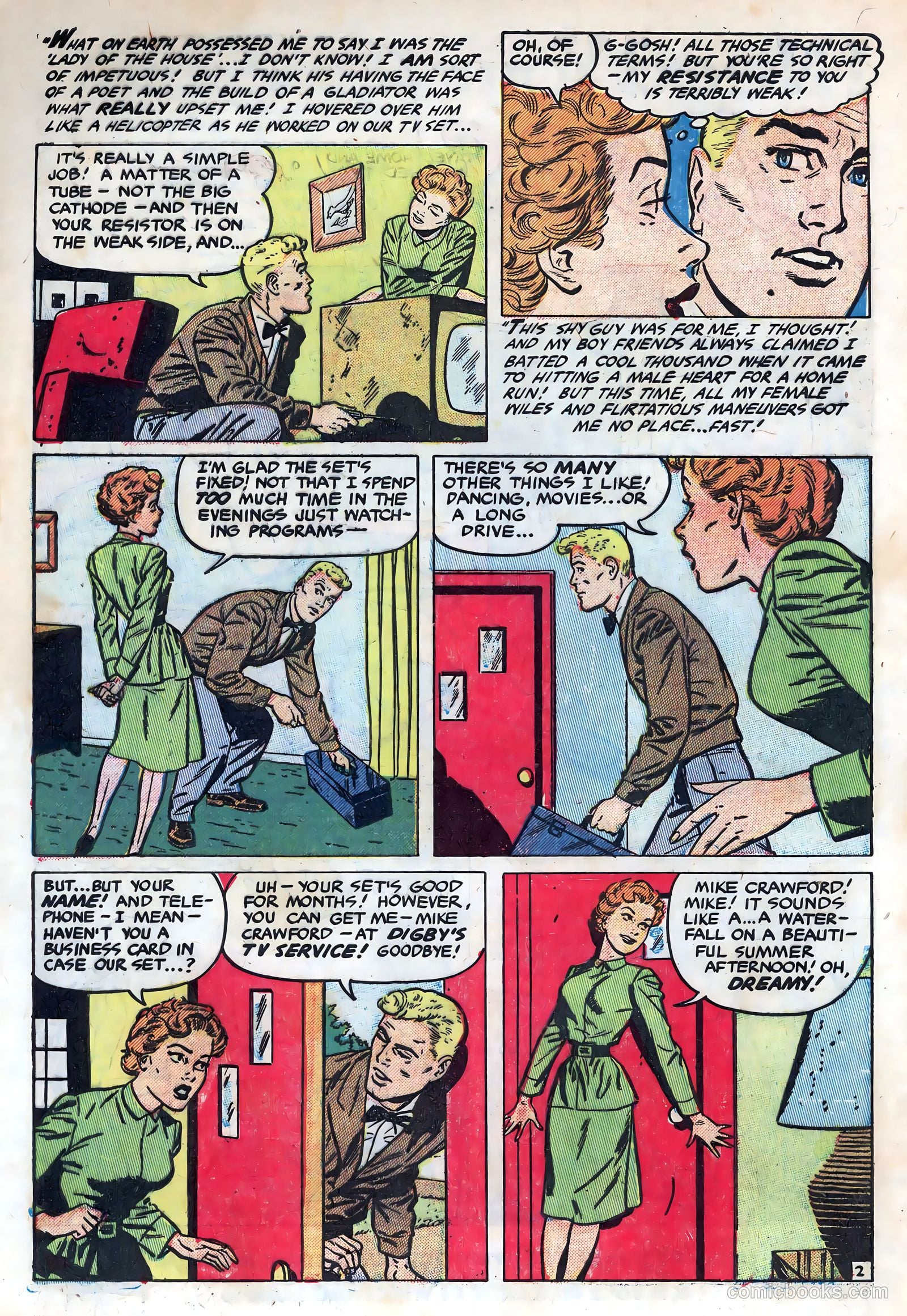 New Romances #15 (1953) — page 4 of 36