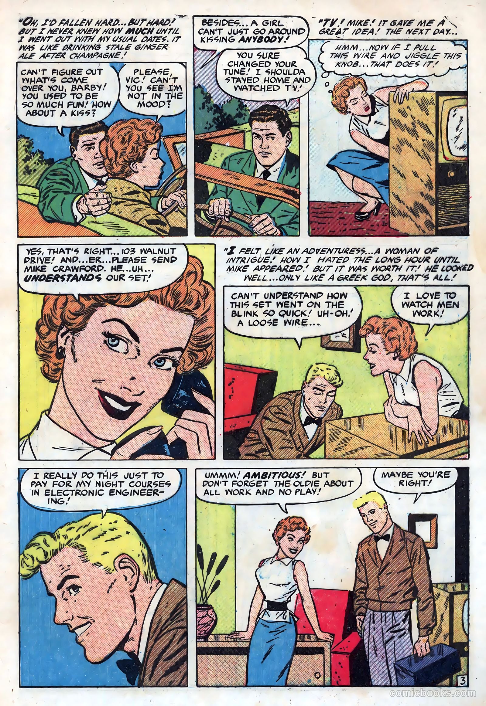 New Romances #15 (1953) — page 5 of 36