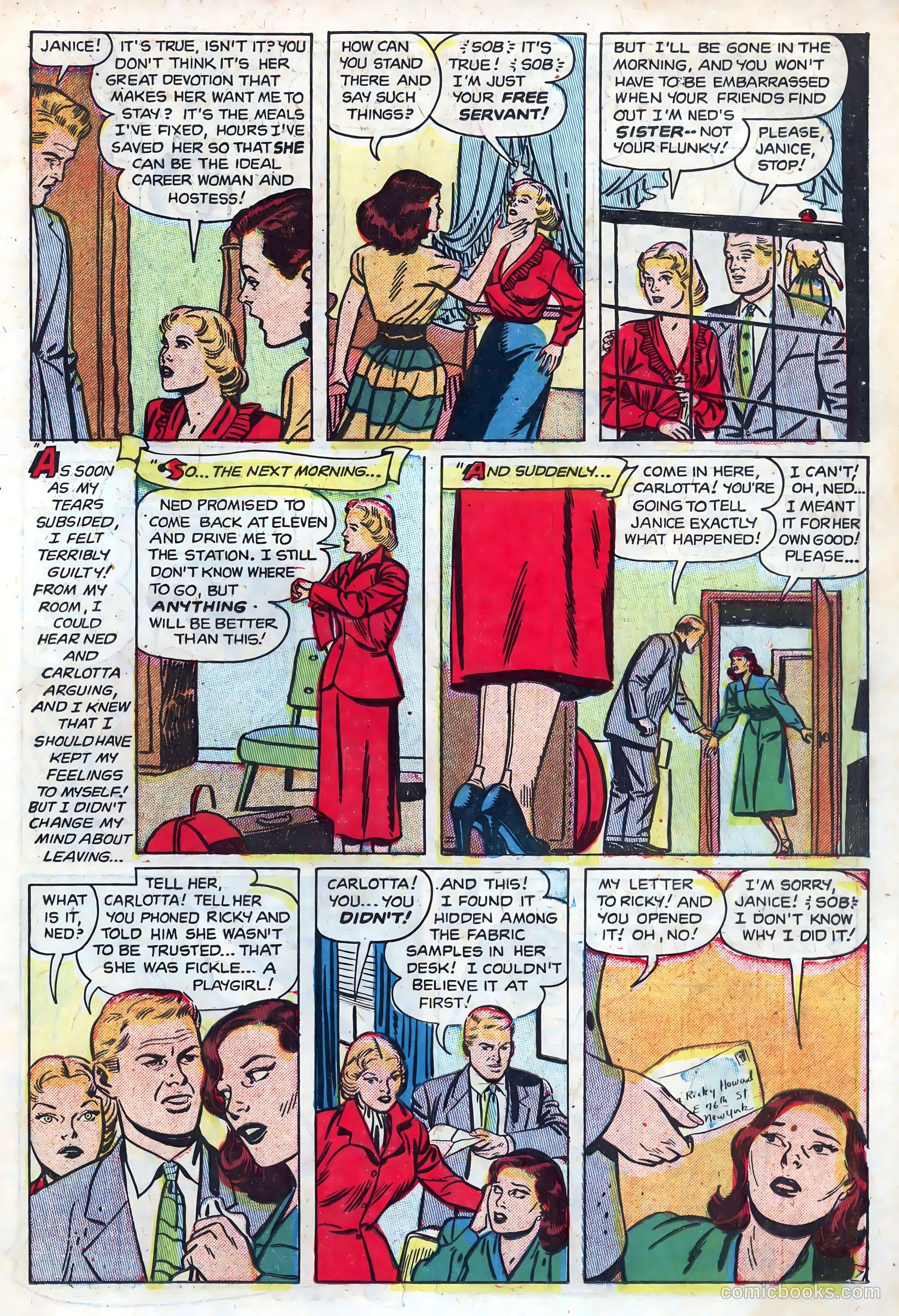 New Romances #15 (1953) — page 19 of 36