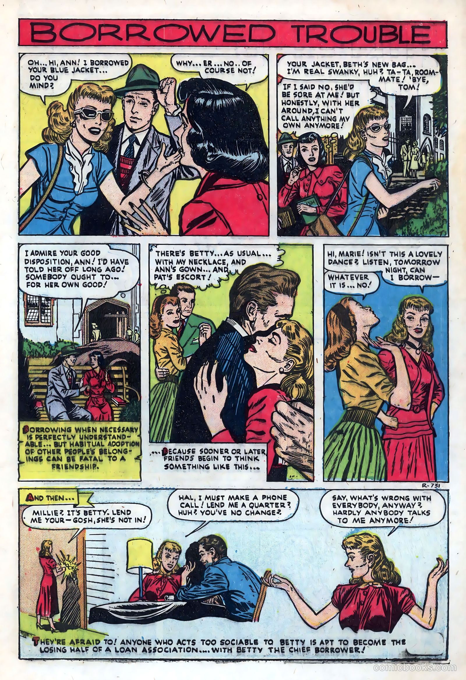 New Romances #15 (1953) — page 21 of 36