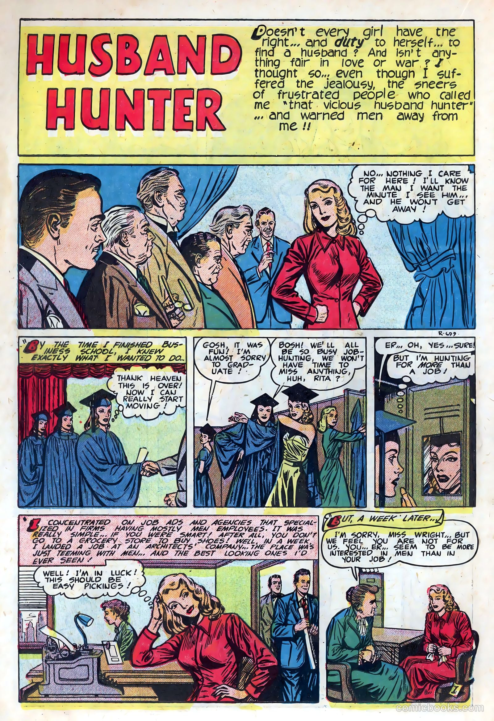 New Romances #15 (1953) — page 22 of 36
