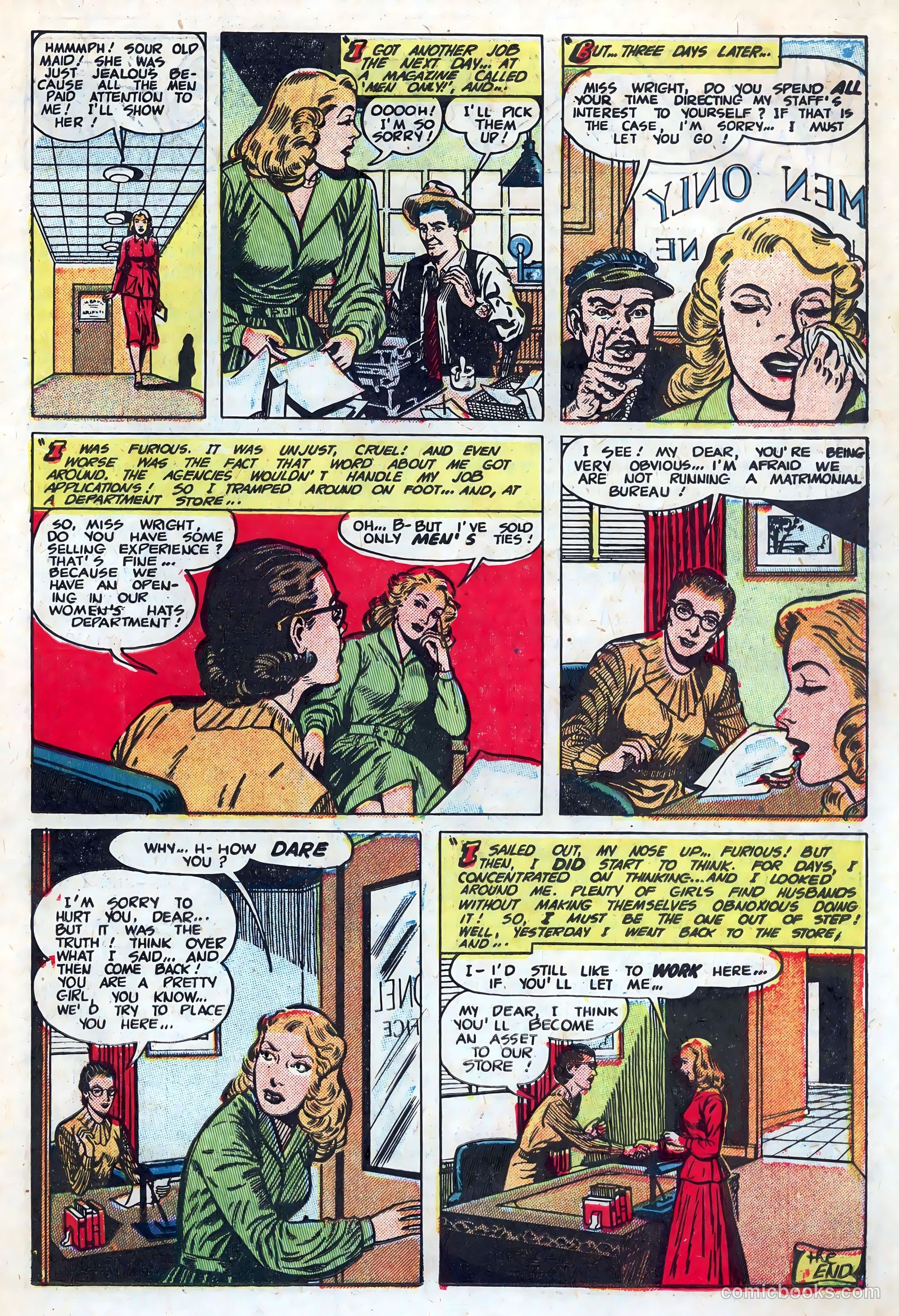 New Romances #15 (1953) — page 23 of 36