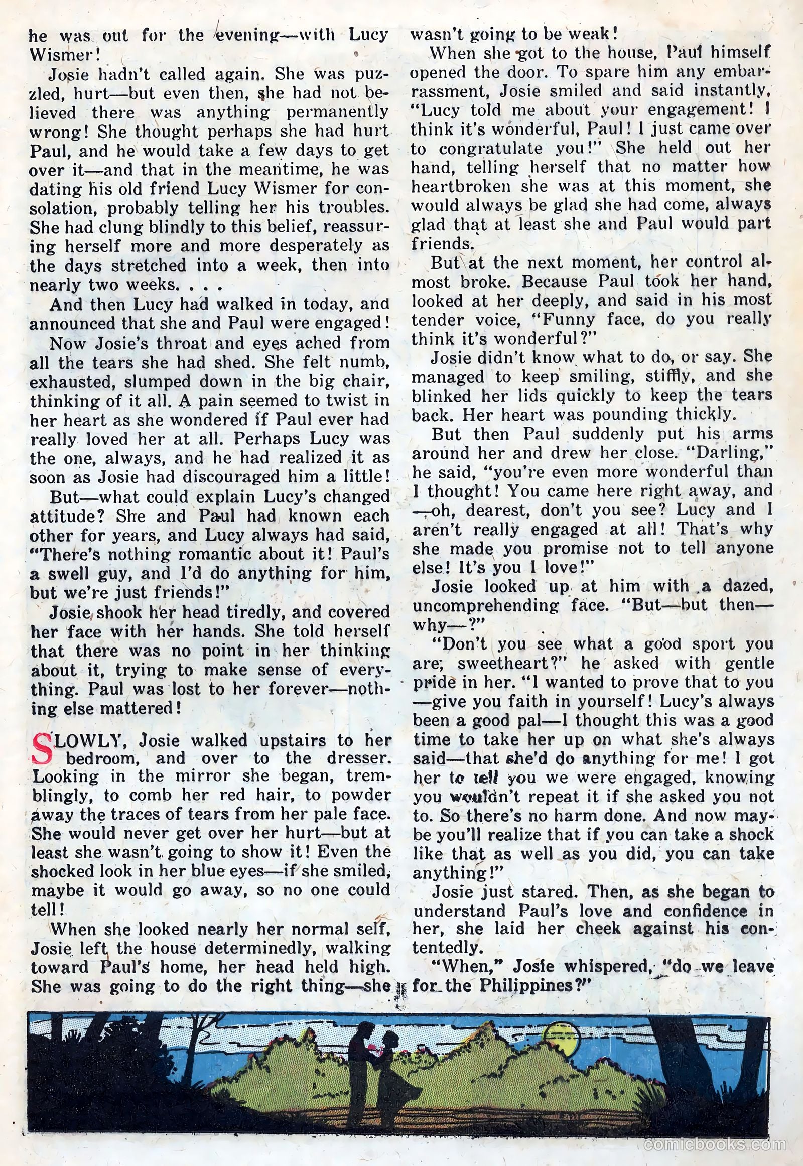 New Romances #15 (1953) — page 25 of 36