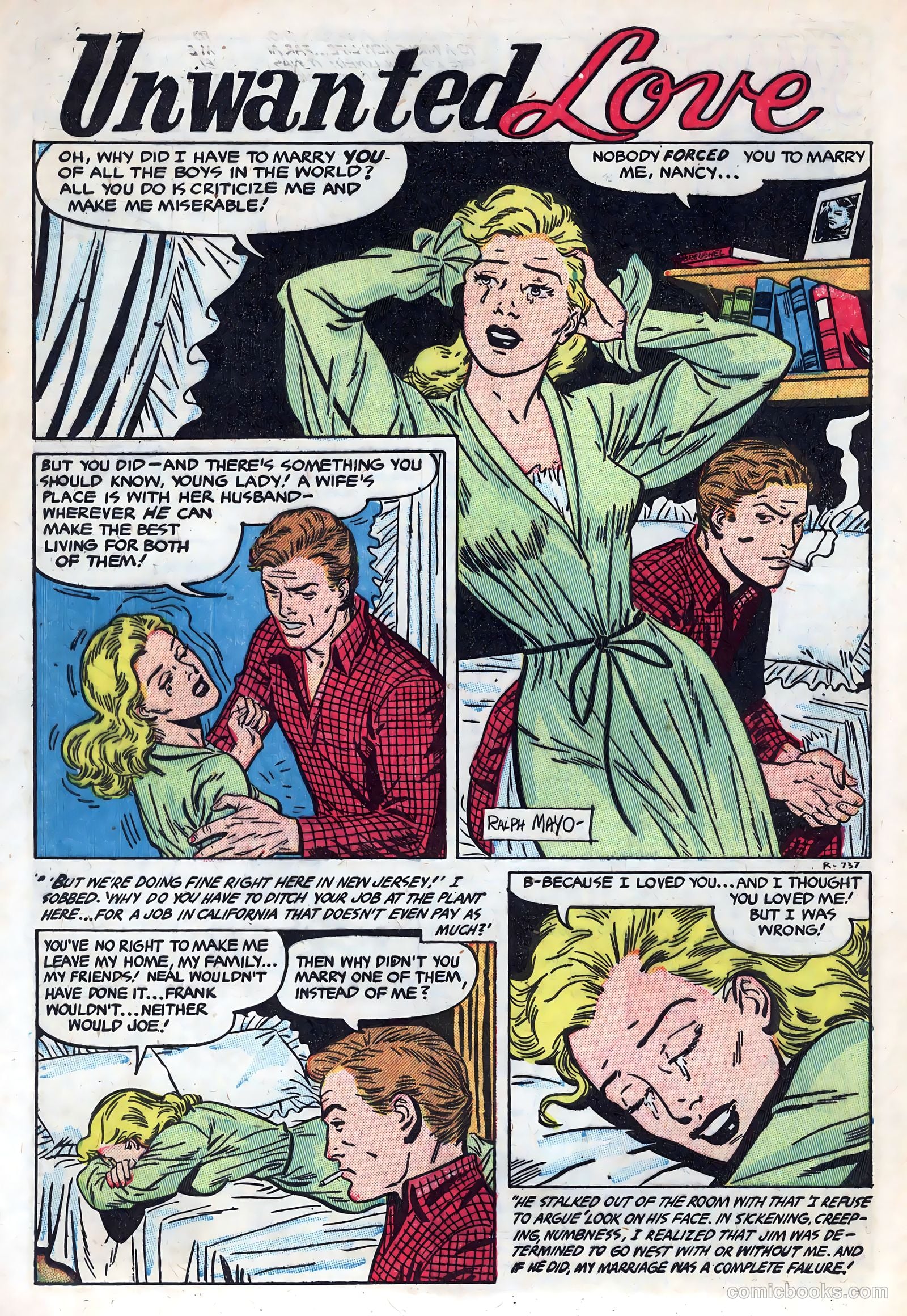 New Romances #15 (1953) — page 28 of 36