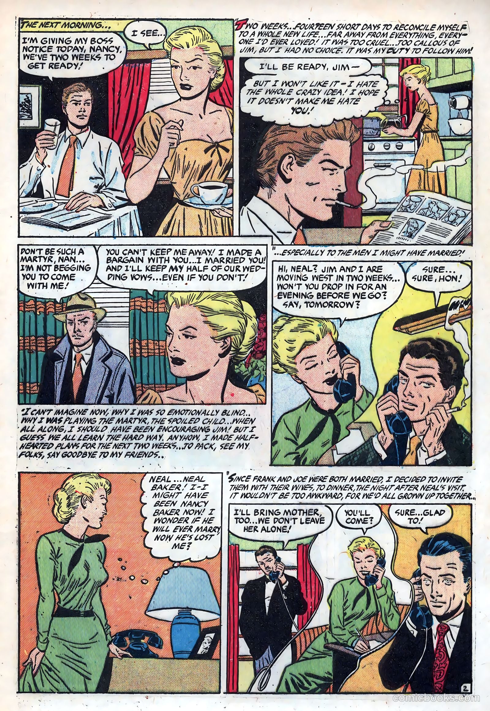 New Romances #15 (1953) — page 29 of 36