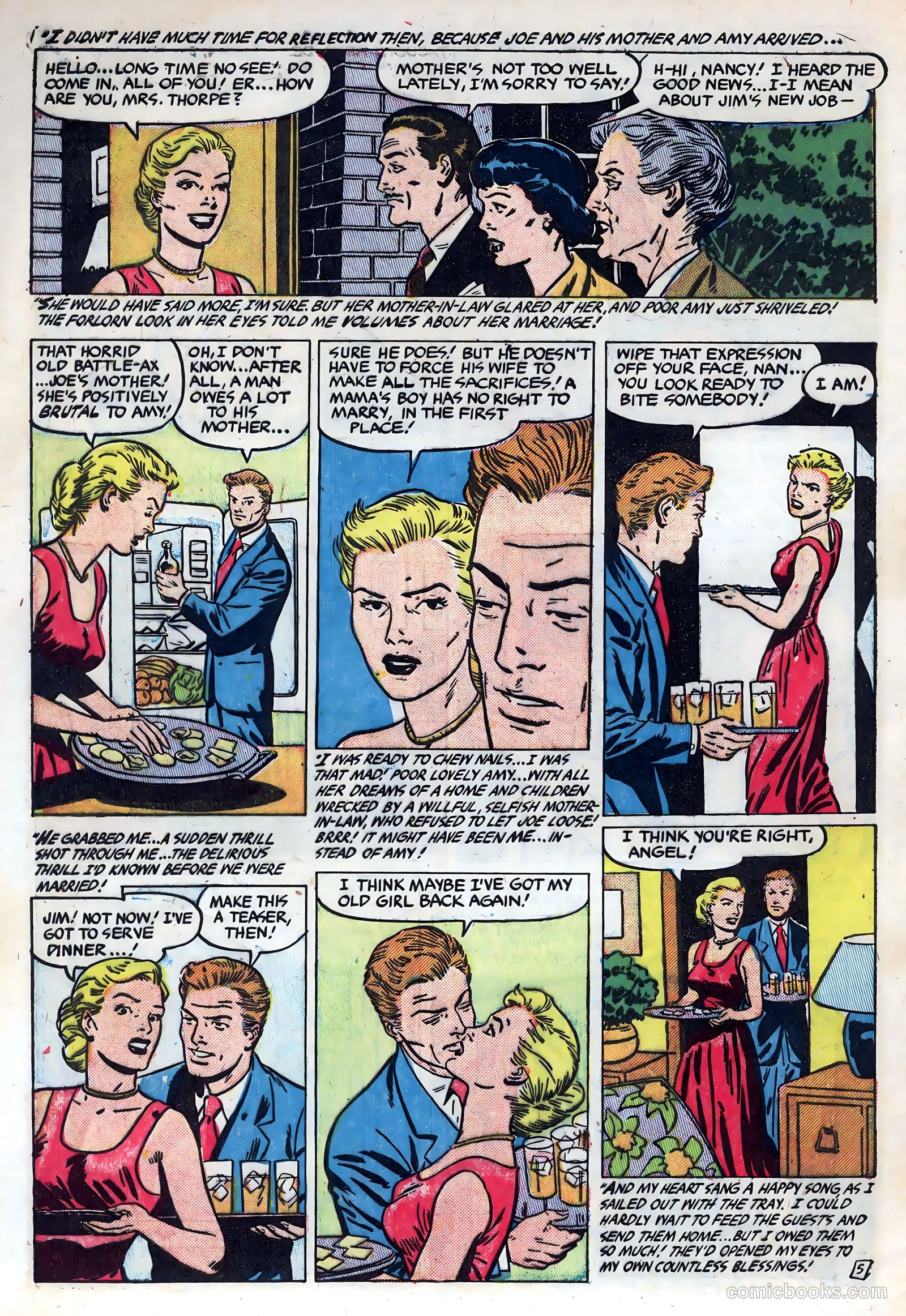 New Romances #15 (1953) — page 32 of 36