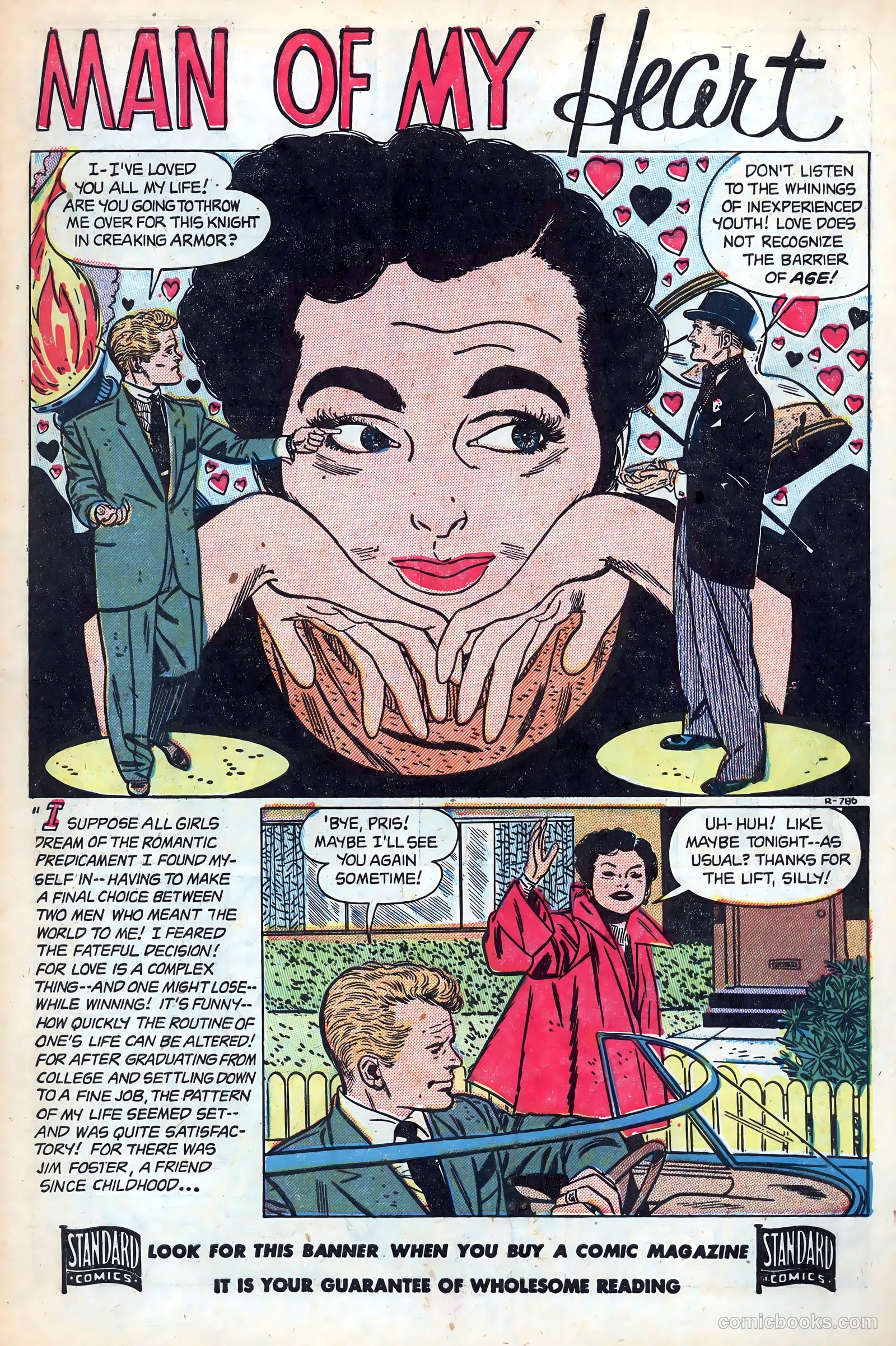 New Romances #16 (1953) — page 3 of 36