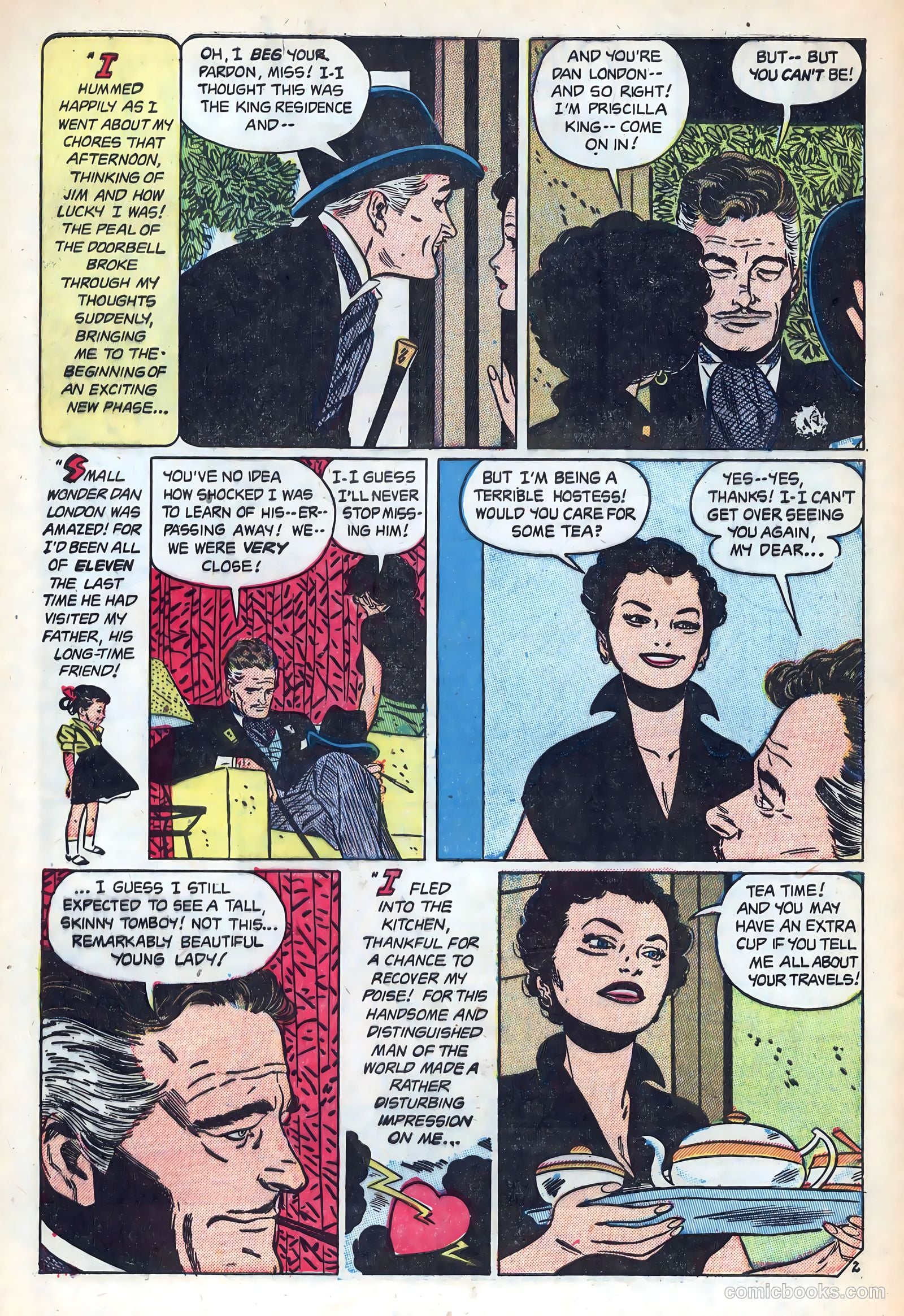 New Romances #16 (1953) — page 4 of 36