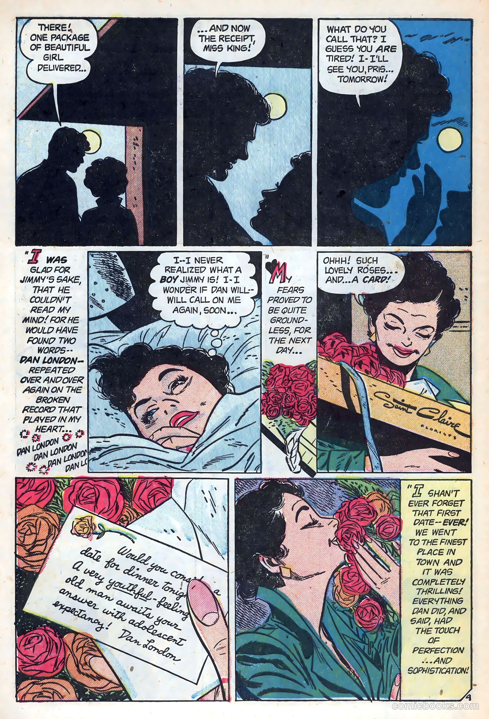 New Romances #16 (1953) — page 6 of 36